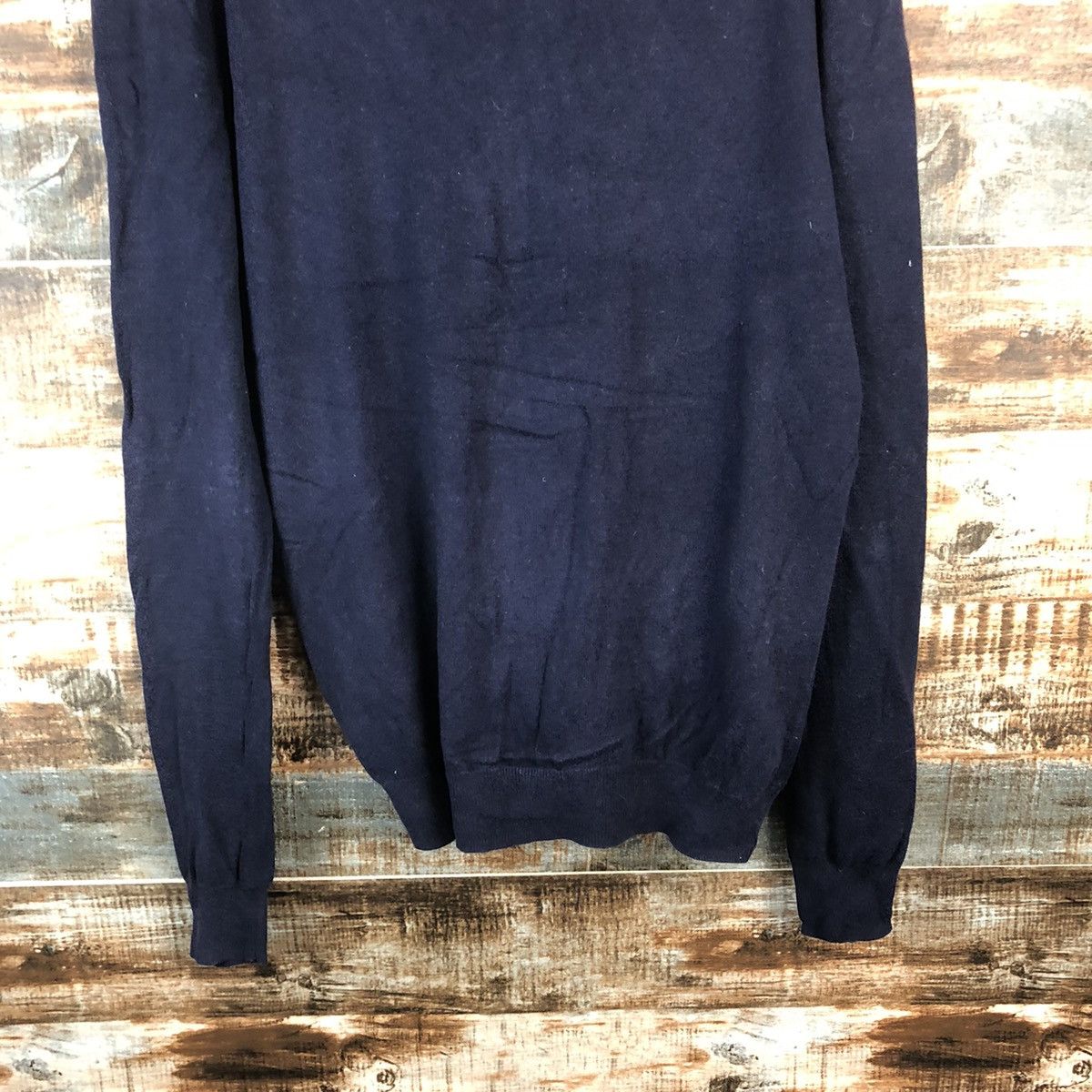 Polo Ralph Lauren DL Polo Ralph Lauren Dark Blue cardigan Knitwear #C730 Size US S / EU 44-46 / 1 - 16 Thumbnail