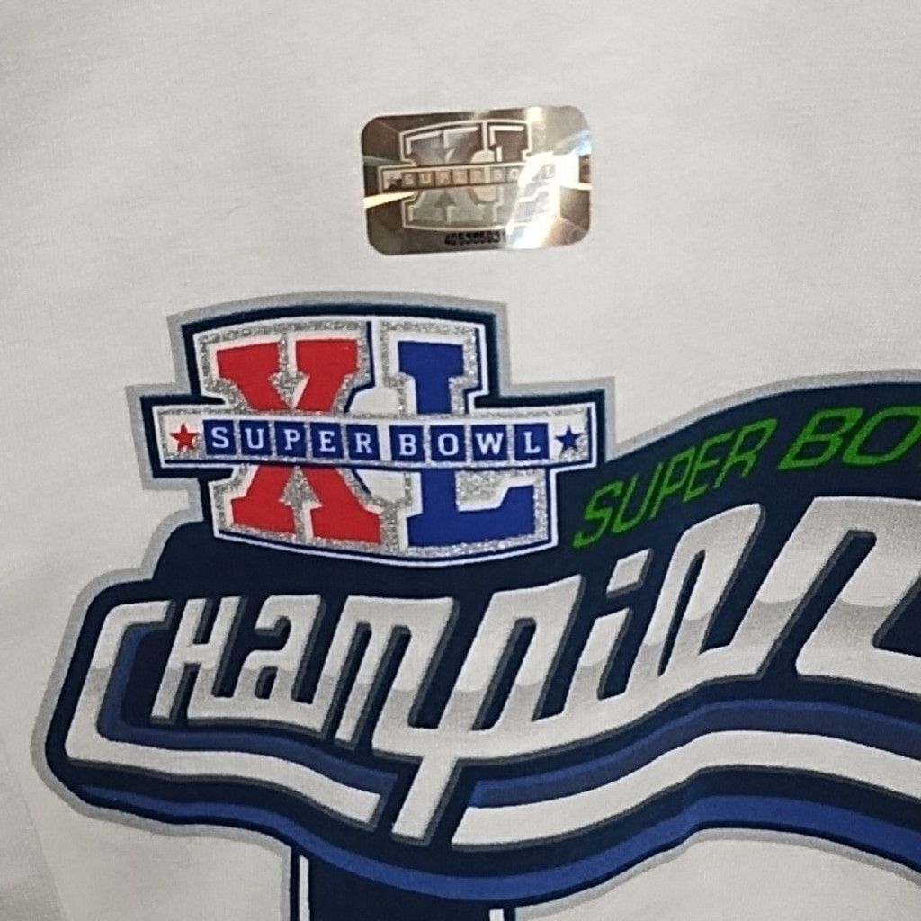 Reebok Super bowl XL 40th anniversary champions Seahawks Size US M / EU 48-50 / 2 - 2 Thumbnail