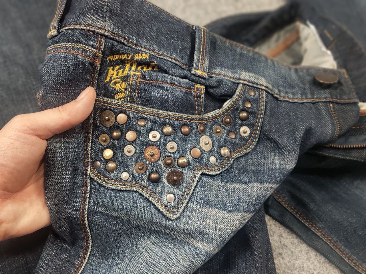 Miss Sixty Killah Miss Sixty Vintage Denim metal Low Rise Jeans LGB Y2K Size 30" / US 8 / IT 44 - 16 Thumbnail
