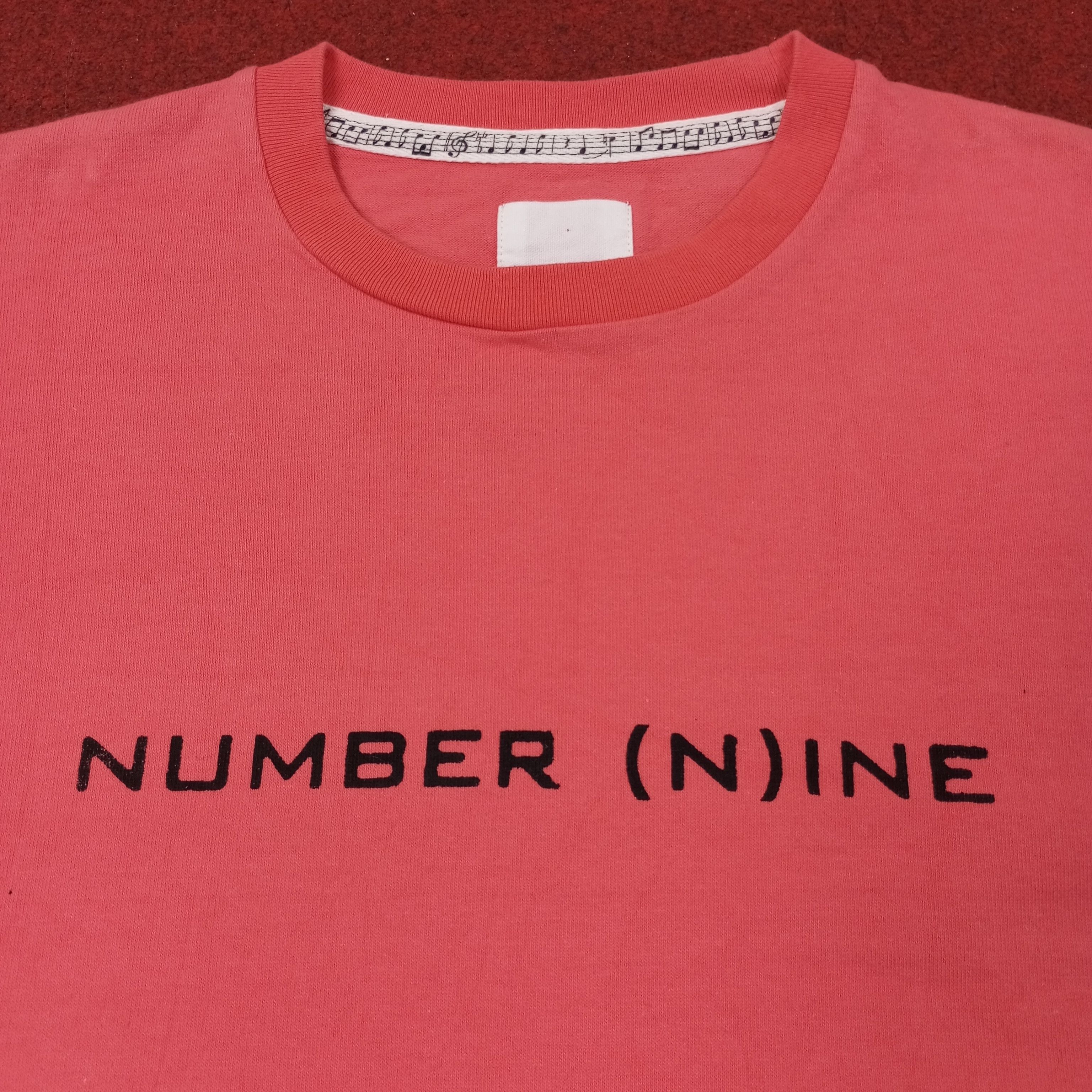 Number (N)ine Vintage Number Nine Japanese Brand Custom Tshirt c239n2 Size US L / EU 52-54 / 3 - 2 Thumbnail