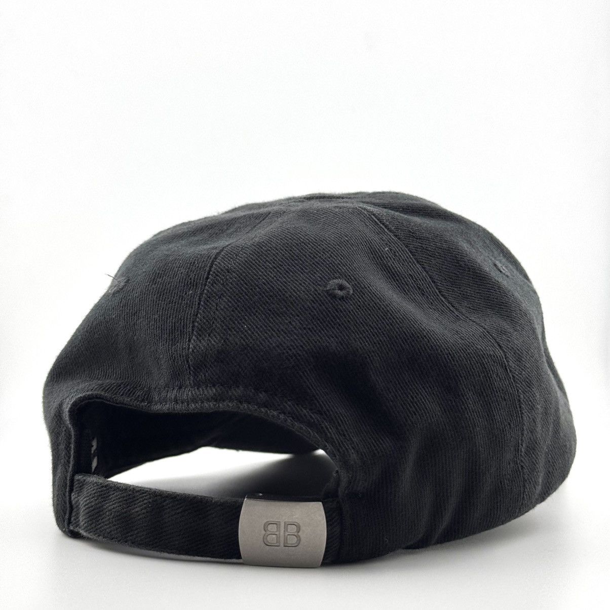 Balenciaga SS23 Balenciaga Diagonal Logo Embroidered Distressed Hat Size ONE SIZE - 4 Thumbnail