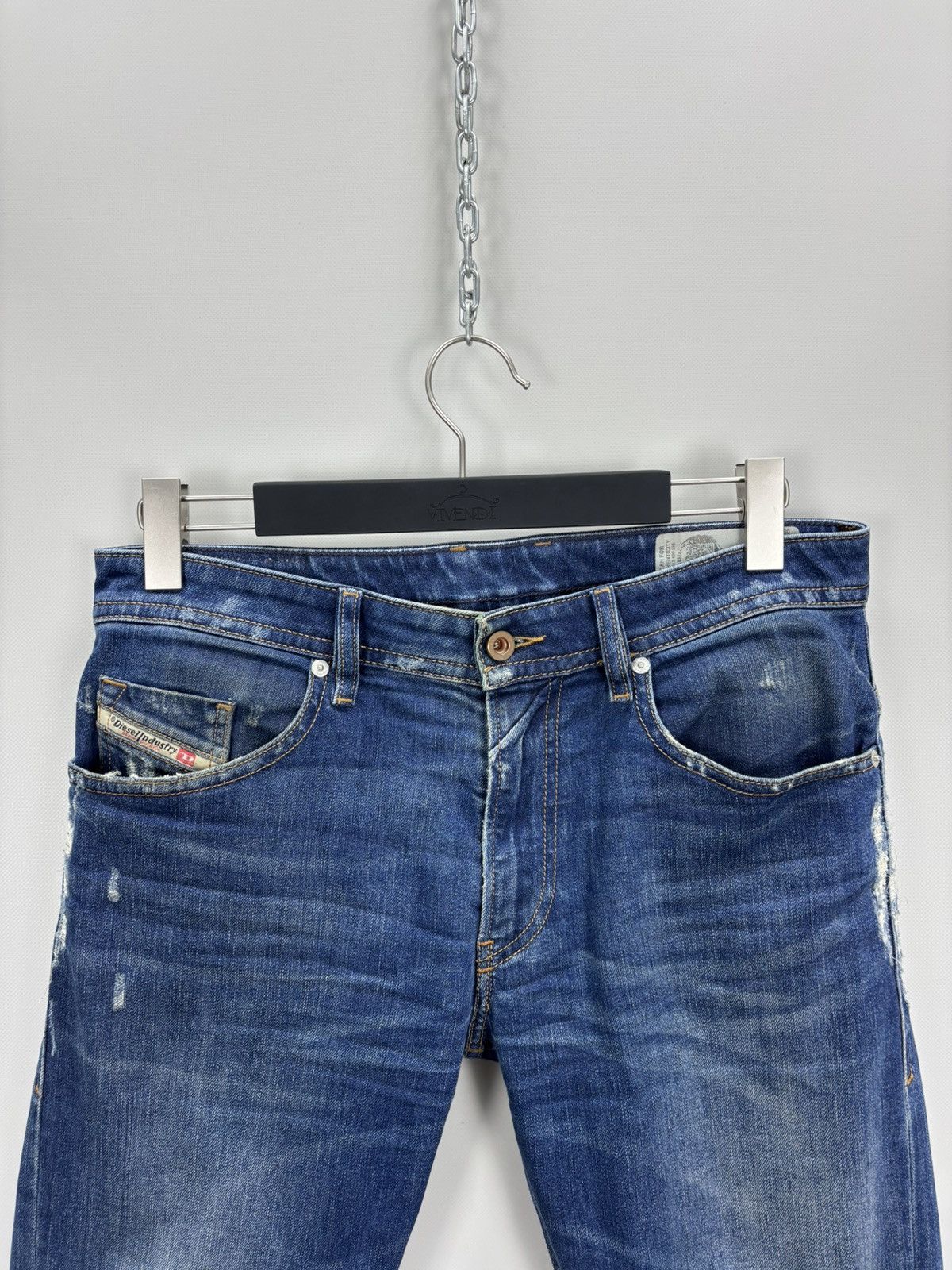 Diesel Mens jeans Diesel Size 32 Color Blue Size US 32 / EU 48 - 3 Thumbnail