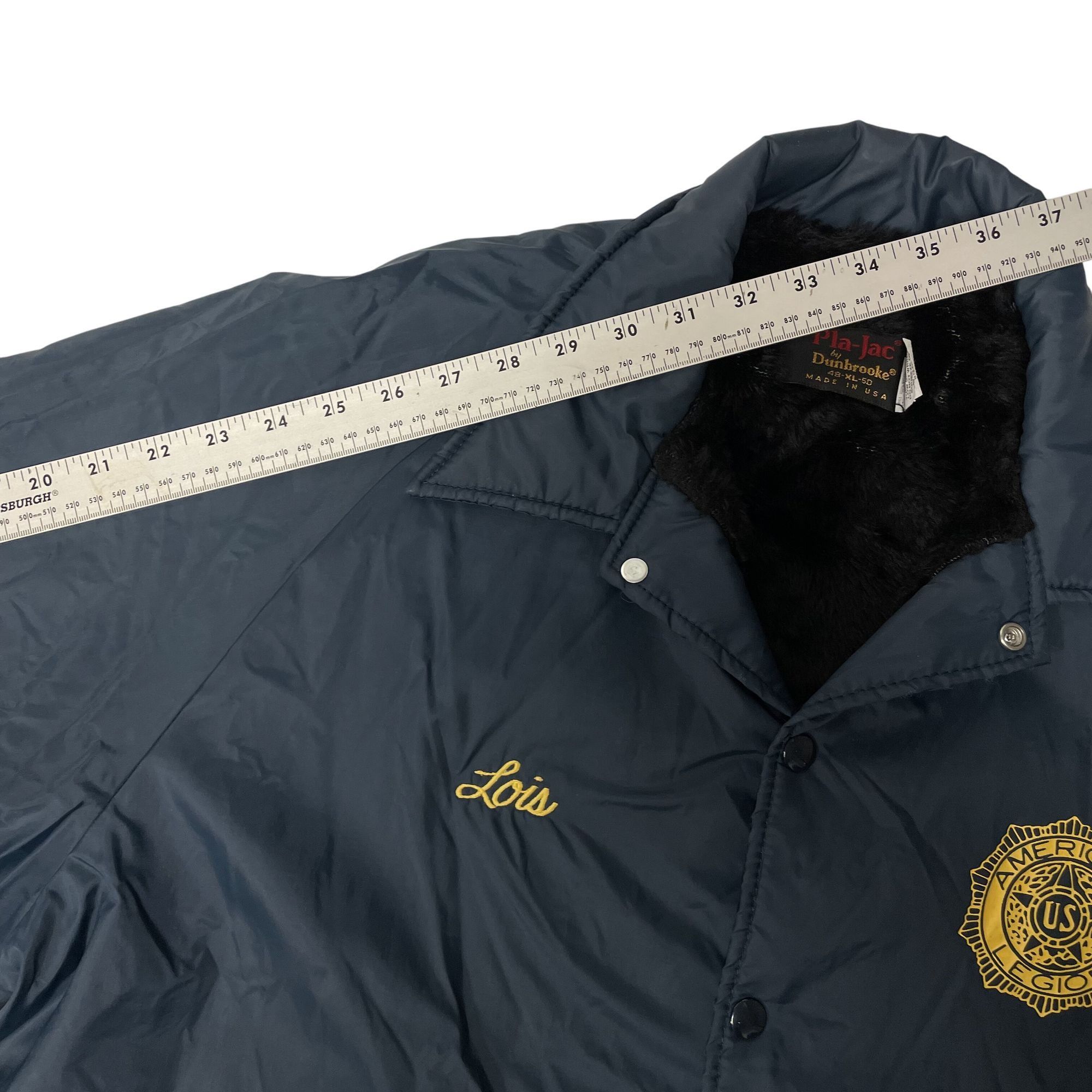 Dunbrooke Vtg Pla-Jac POST 561 Lewisville MN AMERICAN LEGION Jacket Size US XL / EU 56 / 4 - 9 Thumbnail
