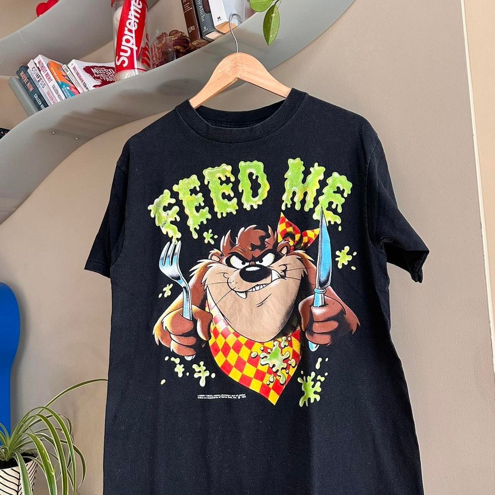 Cartoon Network × Vintage Vintage 1993 Looney Tunes Tasmanian Devil shirt Size US M / EU 48-50 / 2 - 2 Thumbnail