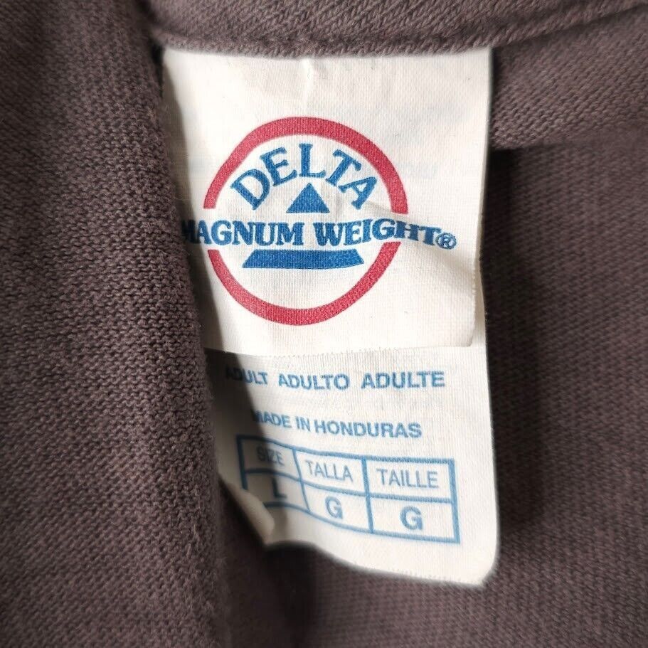 Delta Bordello Thunder Run T Shirt Mens Size Large Brown 2017 Ride Size US L / EU 52-54 / 3 - 6 Thumbnail