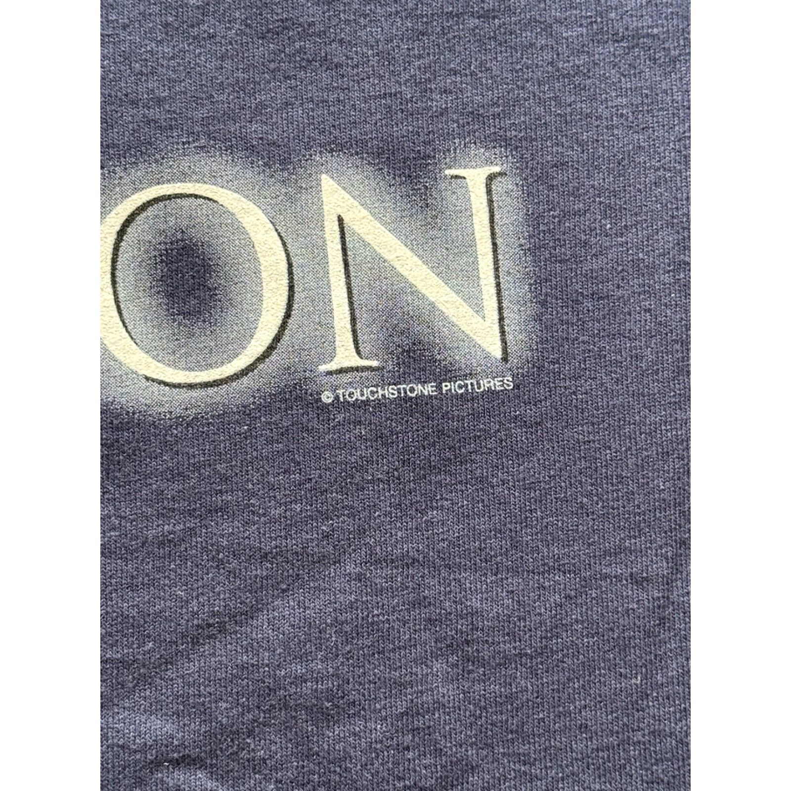 Vintage VINTAGE 1996 Phenomenon Movie Promo Shirt XL John Travolta DEADSTOCK NOS 90s Mens Graphic Print Crew Neck Short Sleeve Cotton Blue 90s Shirt Size US XL / EU 56 / 4 - 3 Thumbnail