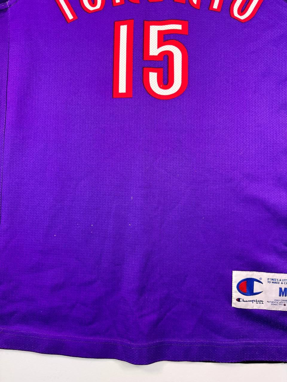 Champion Vintage Toronto Raptors Vince Carter #15 Champion NBA Sz M Size US M / EU 48-50 / 2 - 2 Thumbnail