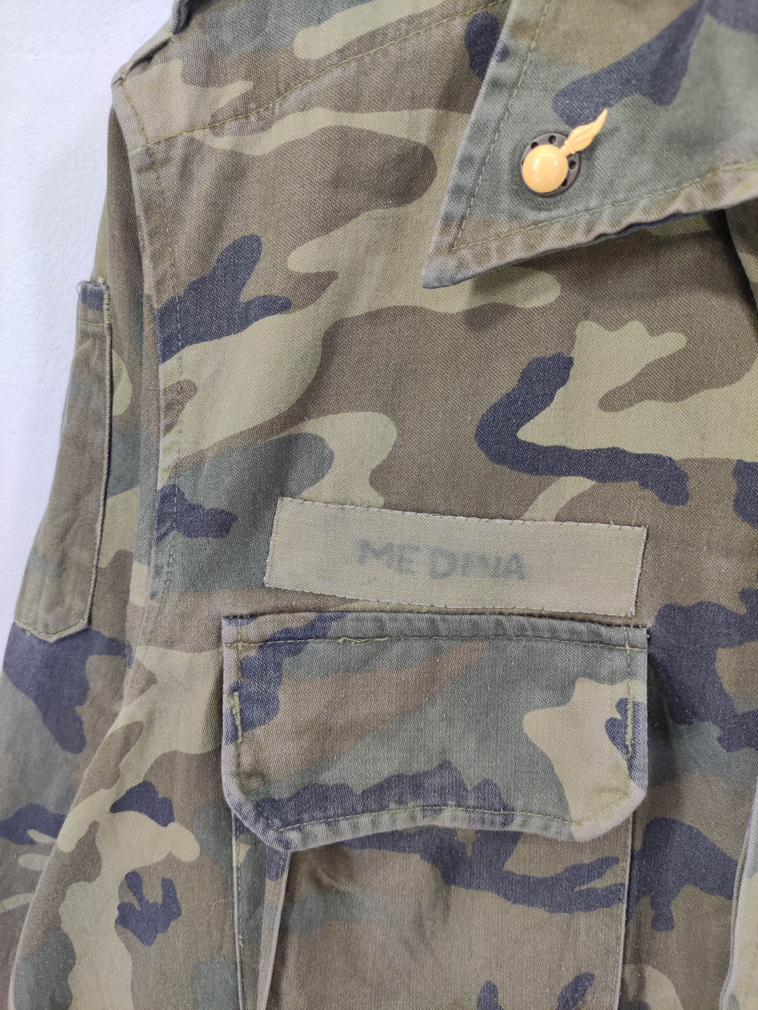 Vintage Vintage Spanish Army Camo Shirt Jacket Size US XL / EU 56 / 4 - 2 Thumbnail