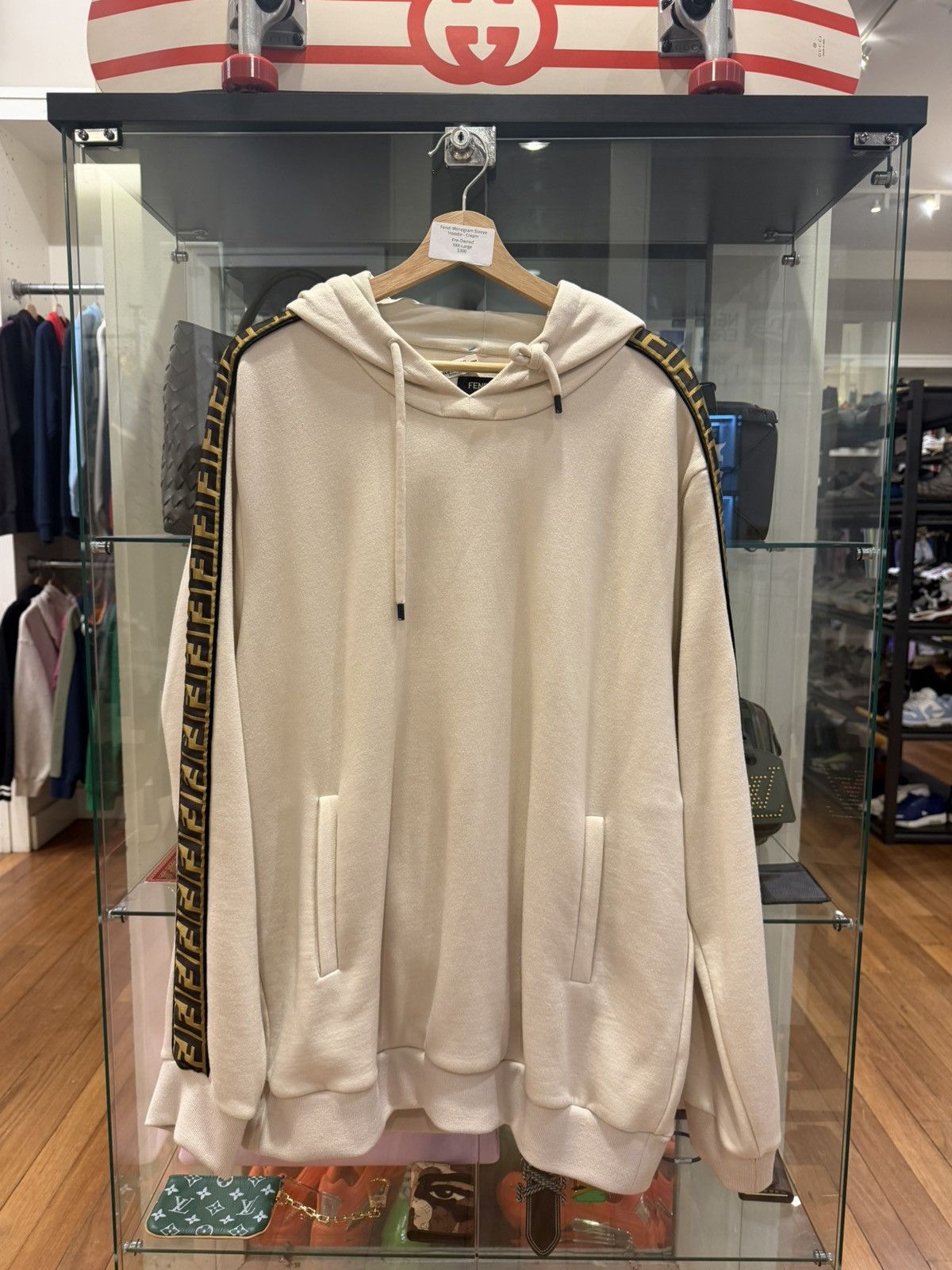 Fendi Fendi Monogram Sleeve Hoodie Size US XXL / EU 58 / 5 - 1 Thumbnail