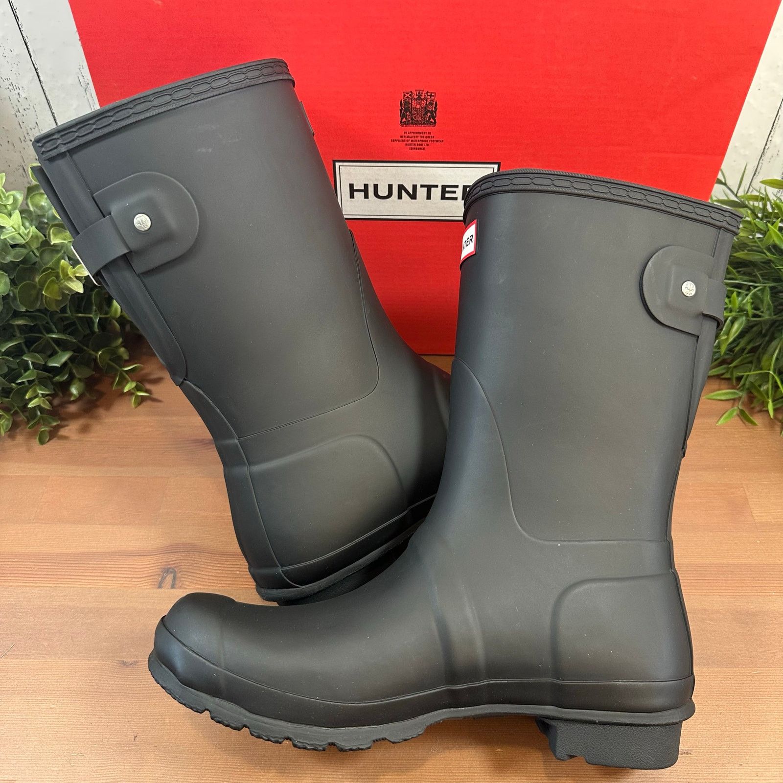 Hunter Hunter Original Back Adjustable Short Rain Boots Size 10 Size US 10 / IT 40 - 4 Thumbnail