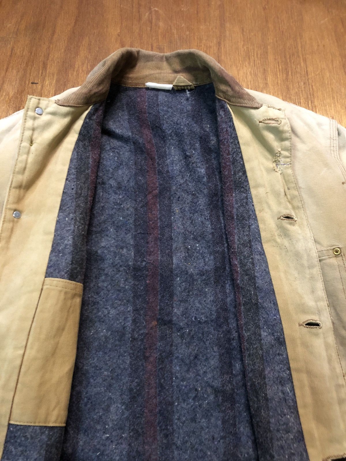 Carhartt Vintage Distressed Carhartt Detroit Jacket Size US L / EU 52-54 / 3 - 11 Thumbnail