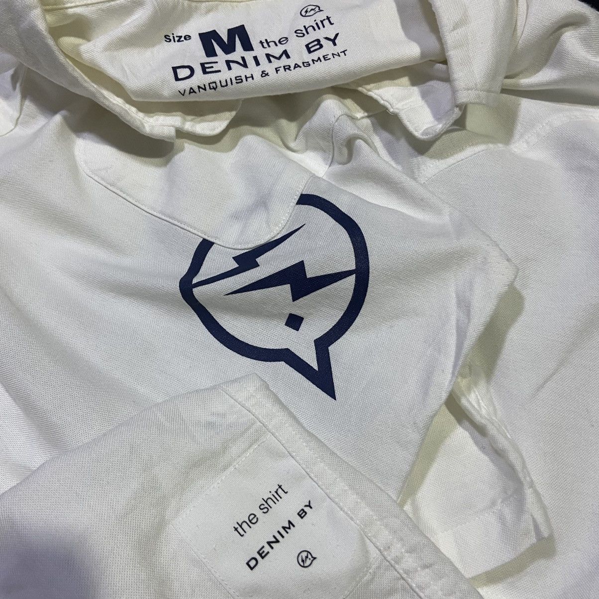Fragment Design × Japanese Brand × Vanquish Denim By Vanquish & Fragment Button Up S/S Shirt Size US M / EU 48-50 / 2 - 14 Thumbnail