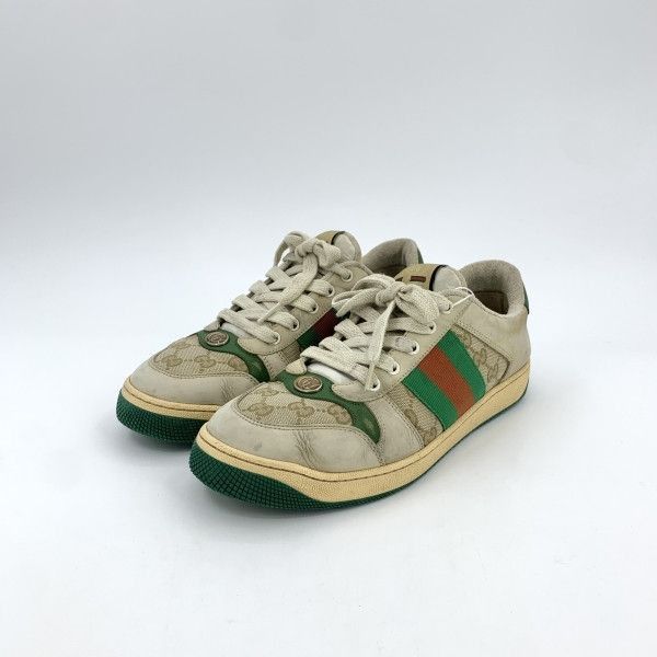 Gucci Gucci Screener Vintage Sneakers for Men - Size US 8 / EU 41 - 1 Thumbnail