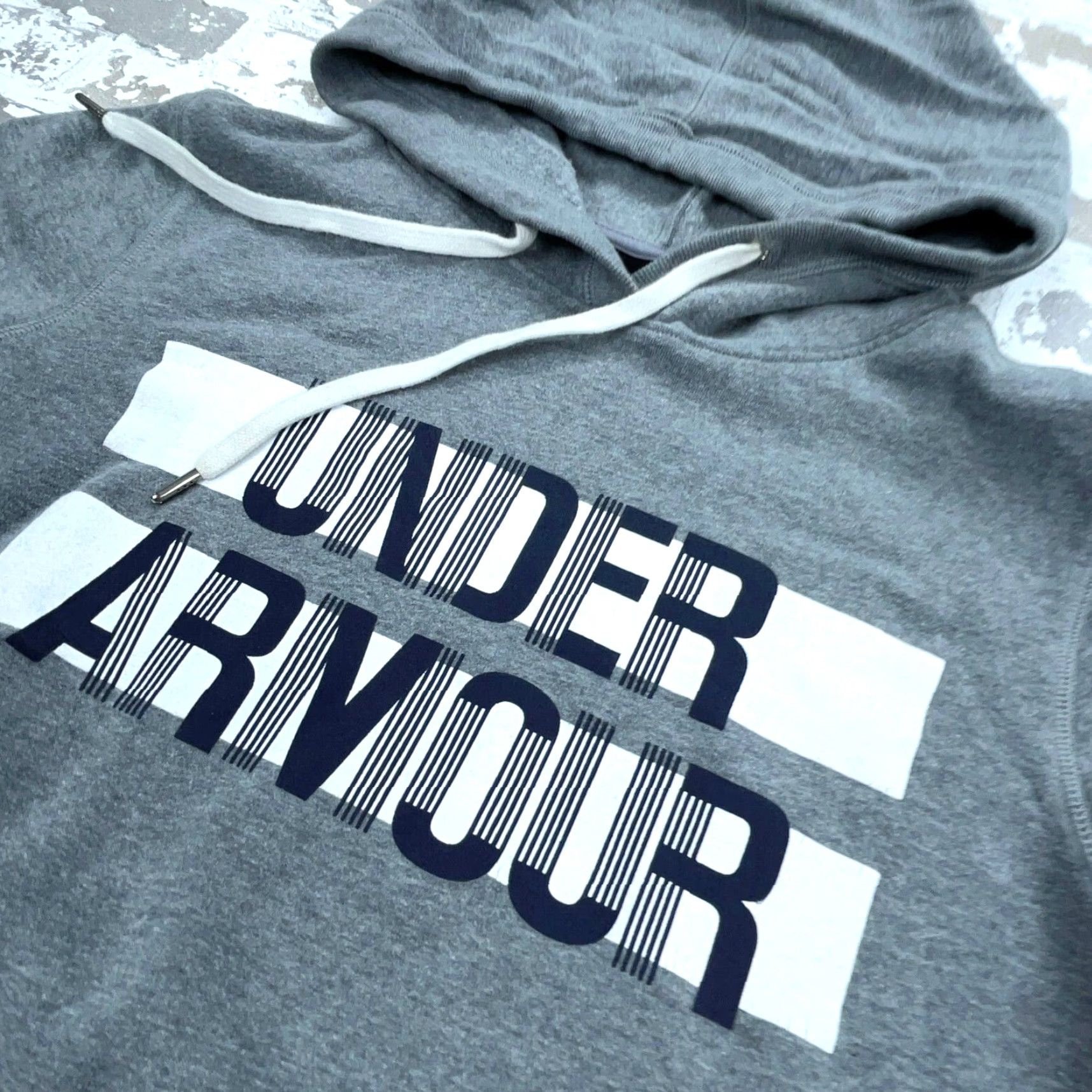 Under Armour Under Armour Hoodie Women S Gray Logo Pullover Sweatshirt Regular Size Small Size S / US 4 / IT 40 - 3 Thumbnail