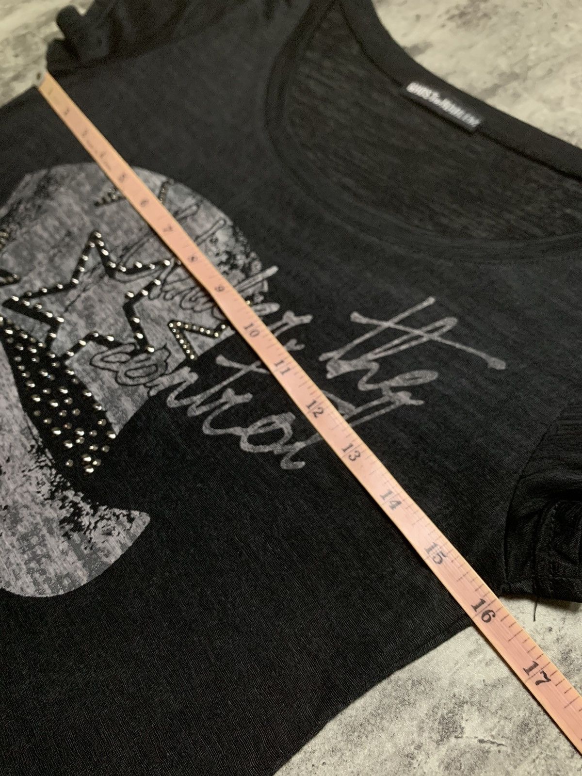 Japanese Brand GHOST OF HARLEM GOTHIC STUDED SKULL HYSTERIC GLAMOUR STYLE Size ONE SIZE - 11 Thumbnail