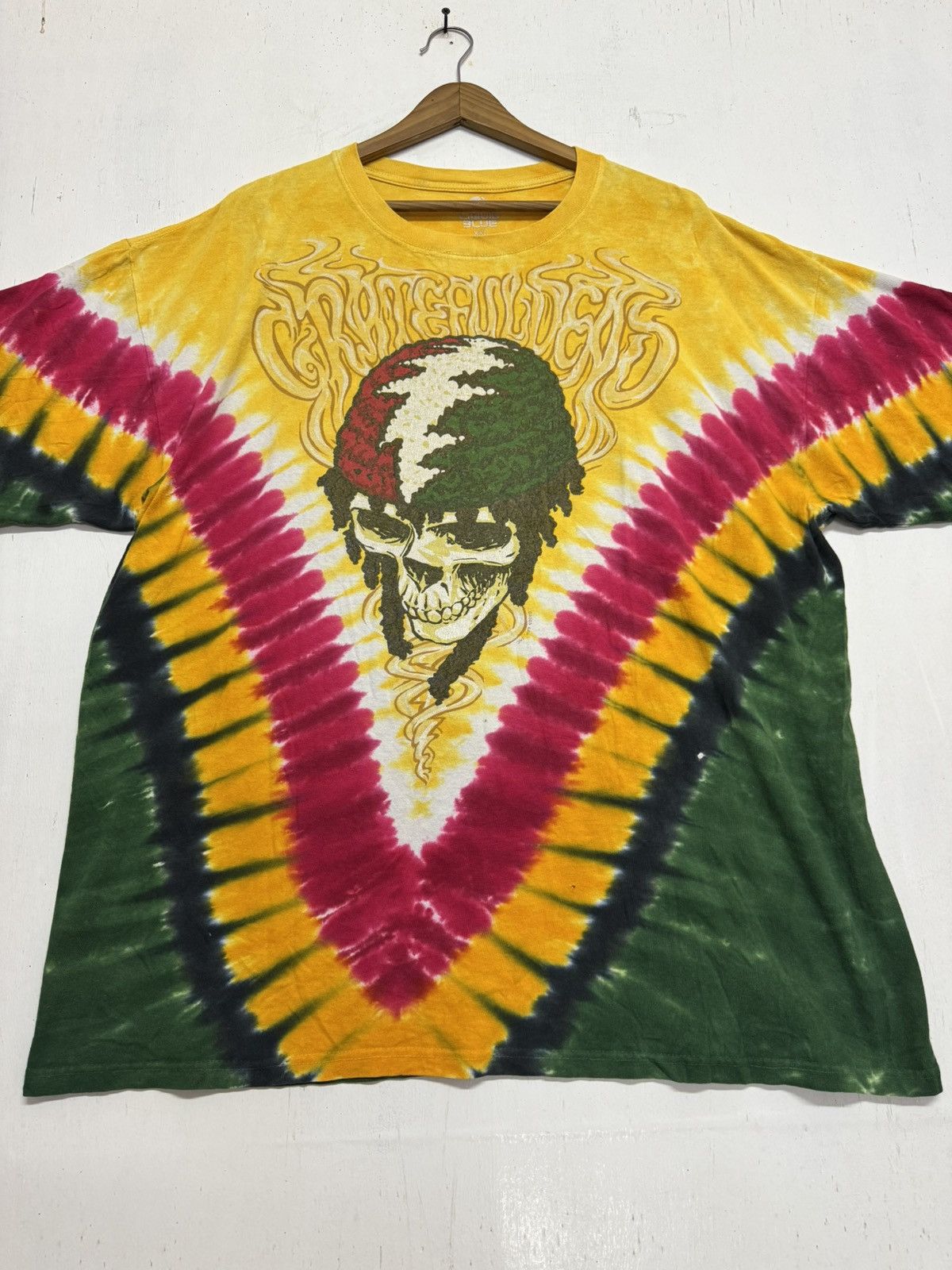 Band Tees × Vintage Vintage Greatfull dead liquid blue Size US XXL / EU 58 / 5 - 3 Thumbnail