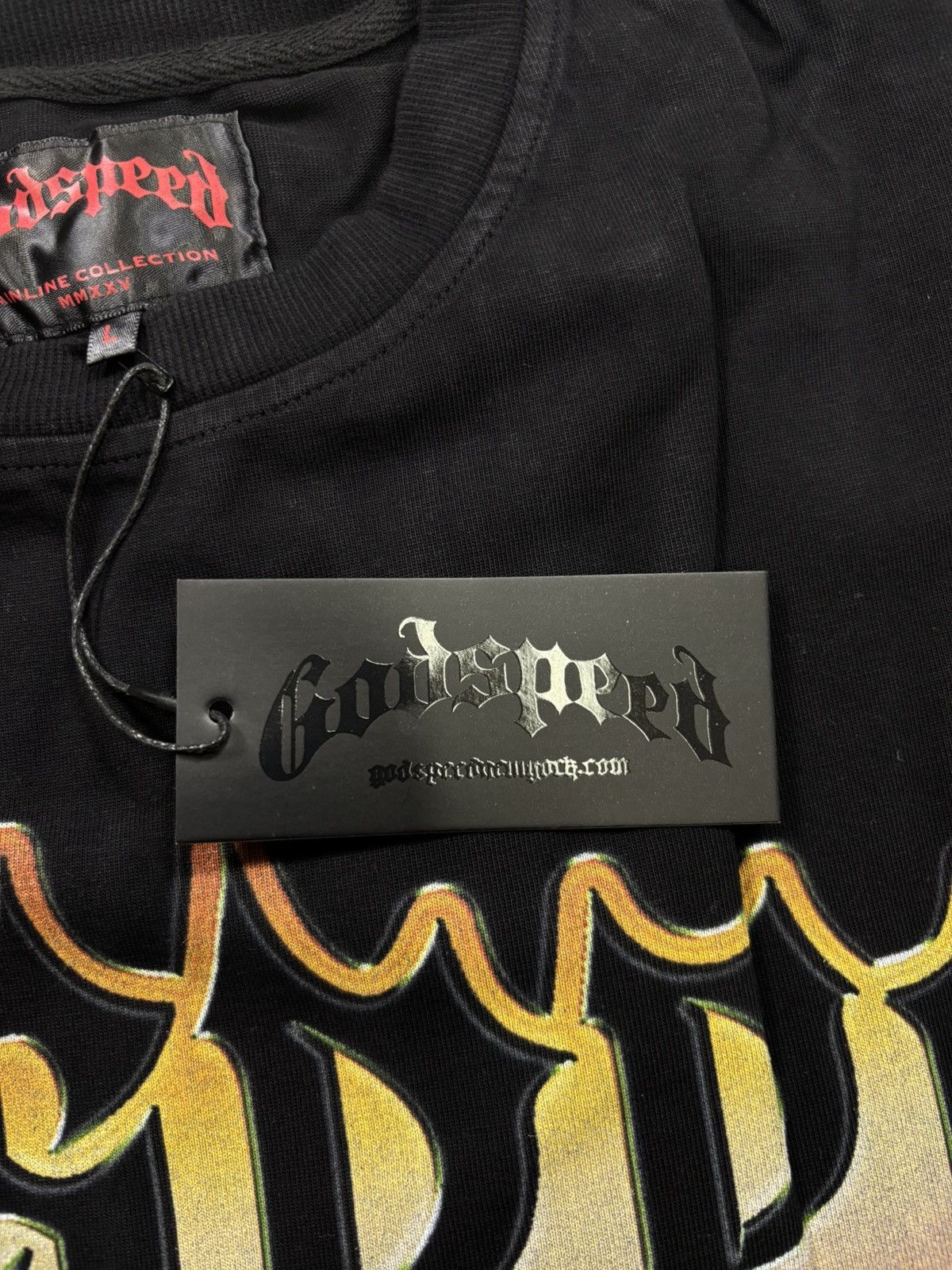 Godspeed Godspeed Code Red Longsleeve, Black Size US L / EU 52-54 / 3 - 8 Thumbnail
