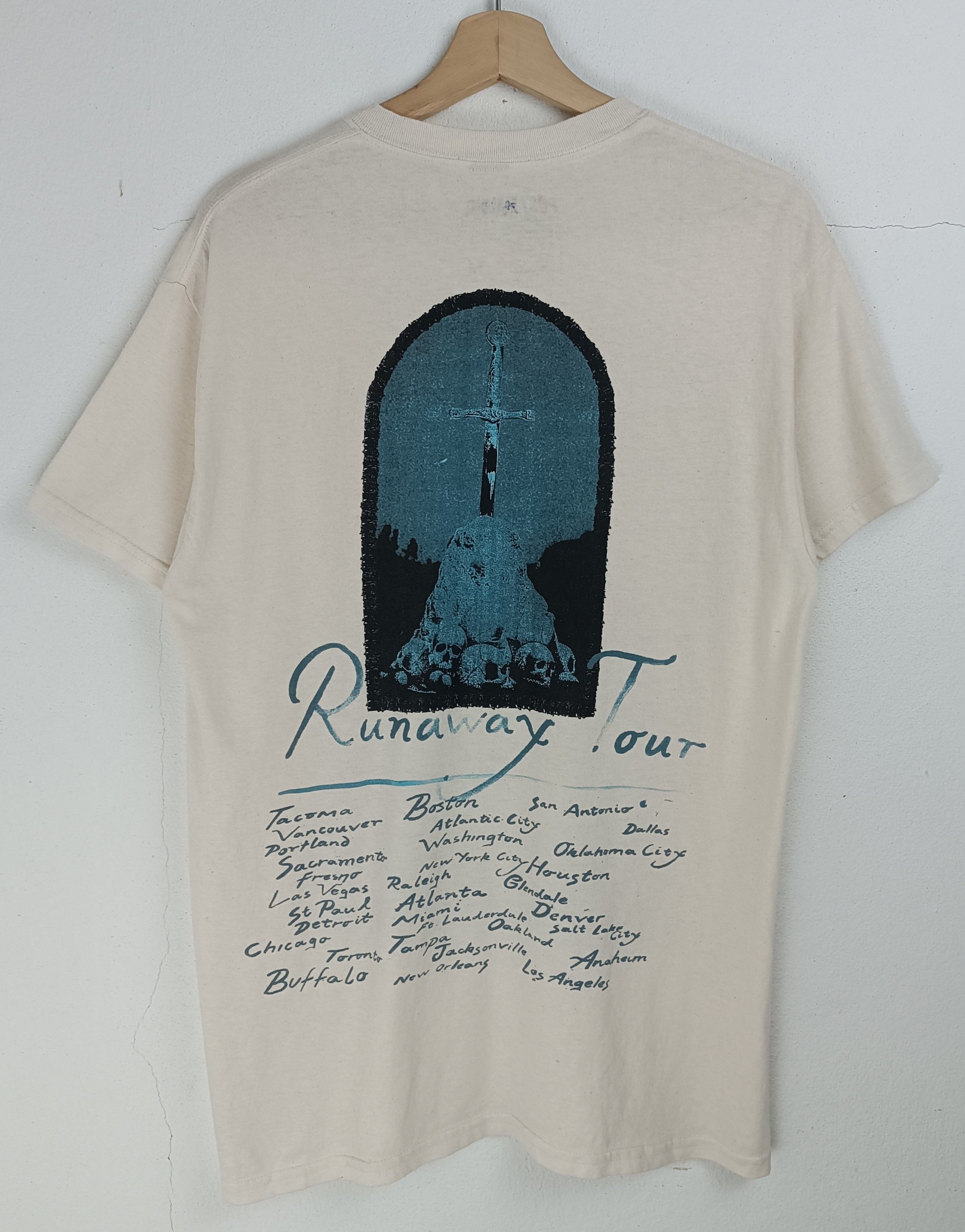 Rap Tees POST MALONE RUNAWAY TOUR TEE POSTY JUICE WRLD TRAVIS SCOTT Size US M / EU 48-50 / 2 - 4 Thumbnail