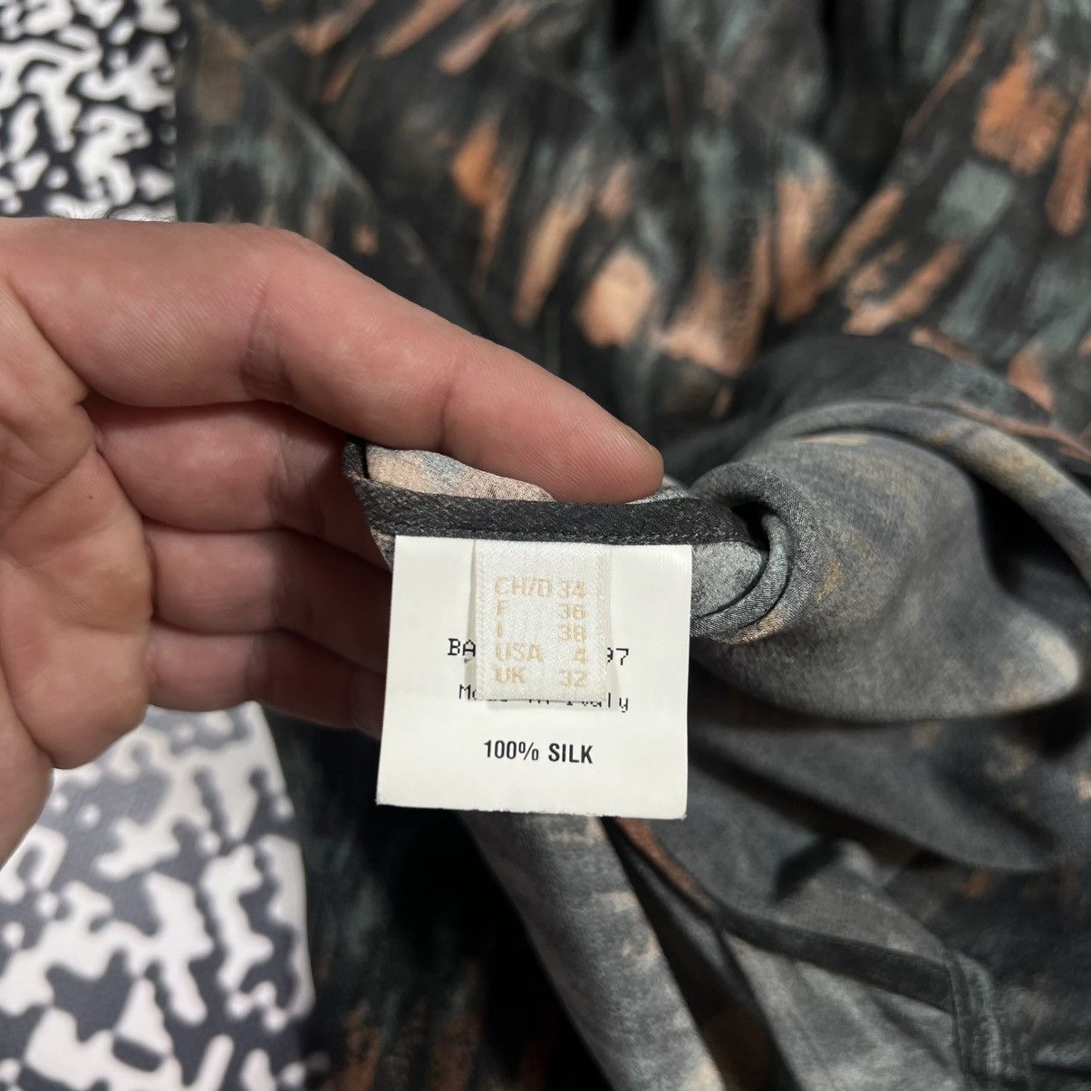 Bally Bally Silk Abstract Retro Casual Style Luxury Blouses Shirt Size S / US 4 / IT 40 - 15 Thumbnail