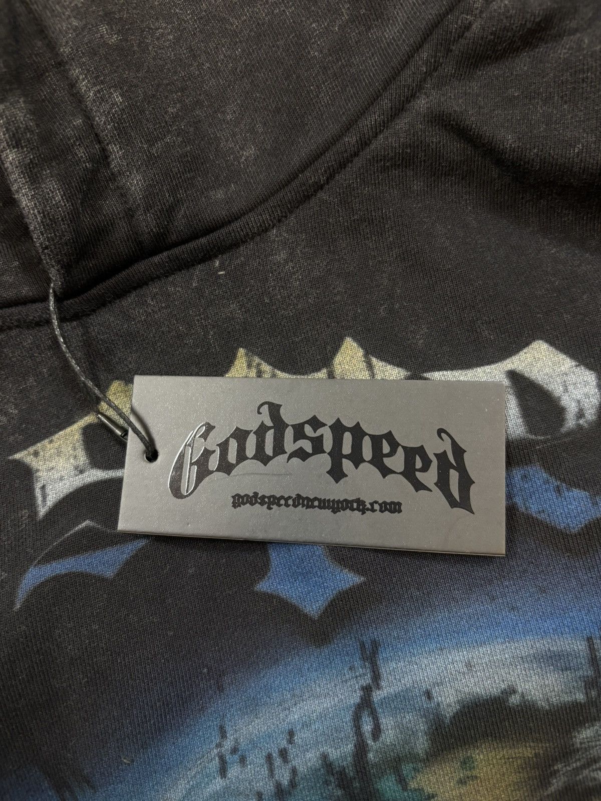 Godspeed Godspeed Artificial Love Hoodie, Washed Black Size US L / EU 52-54 / 3 - 9 Thumbnail