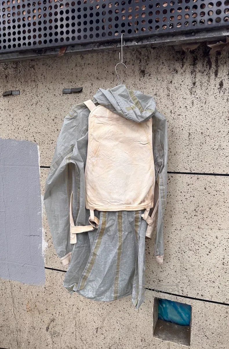 Carol Christian Poell Carol Christian Poell Parachute Bag Butcher's Jacket Size US S / EU 44-46 / 1 - 2 Thumbnail