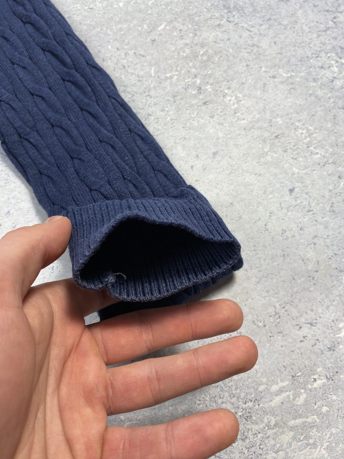 Tommy Hilfiger Tommy Hilfiger Men’s Blue Knitted Sweater Size Large Size US L / EU 52-54 / 3 - 5 Thumbnail