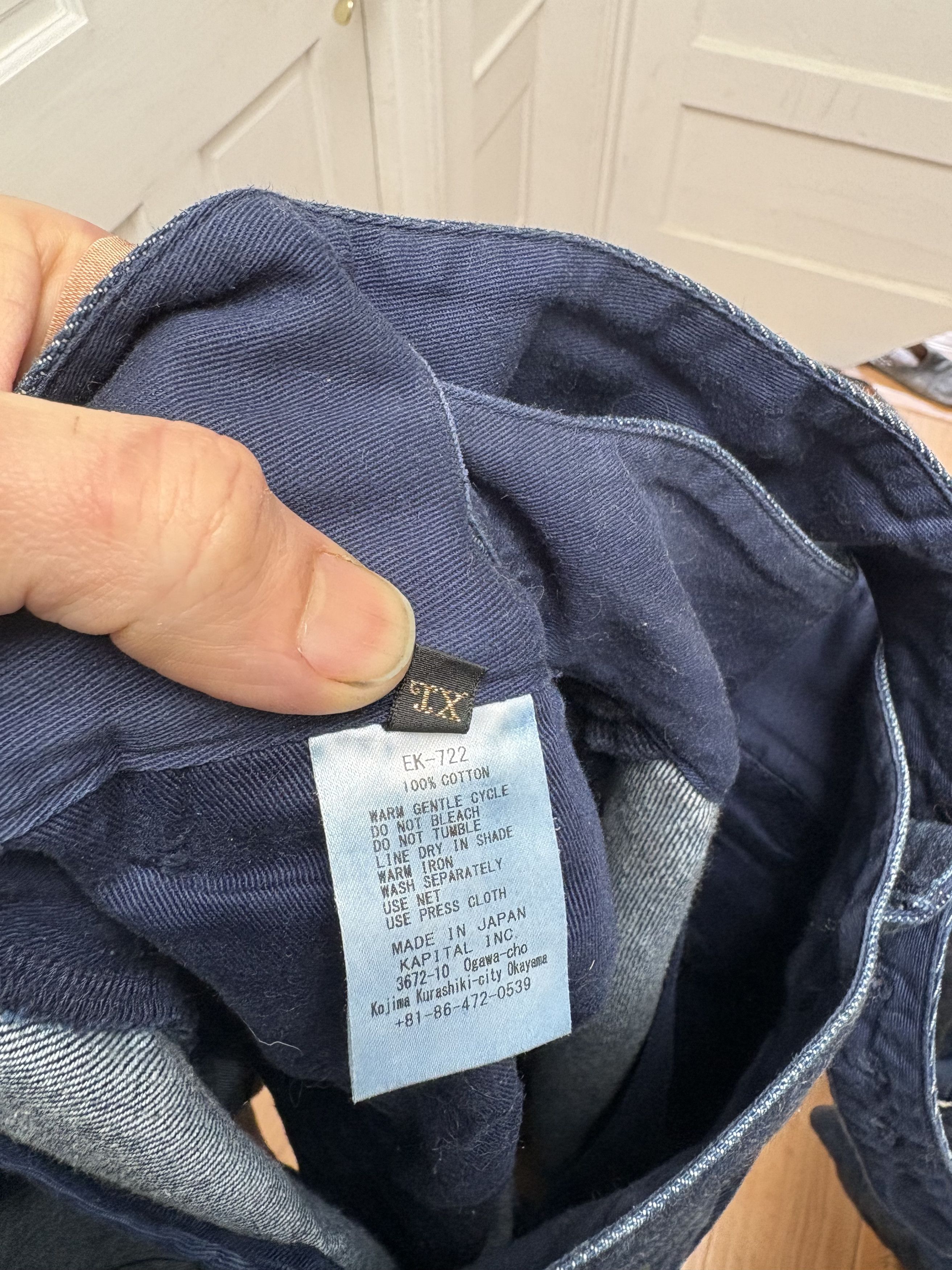 Kapital Ghurka Selvedge Denim Jeans Size US 33 - 6 Thumbnail