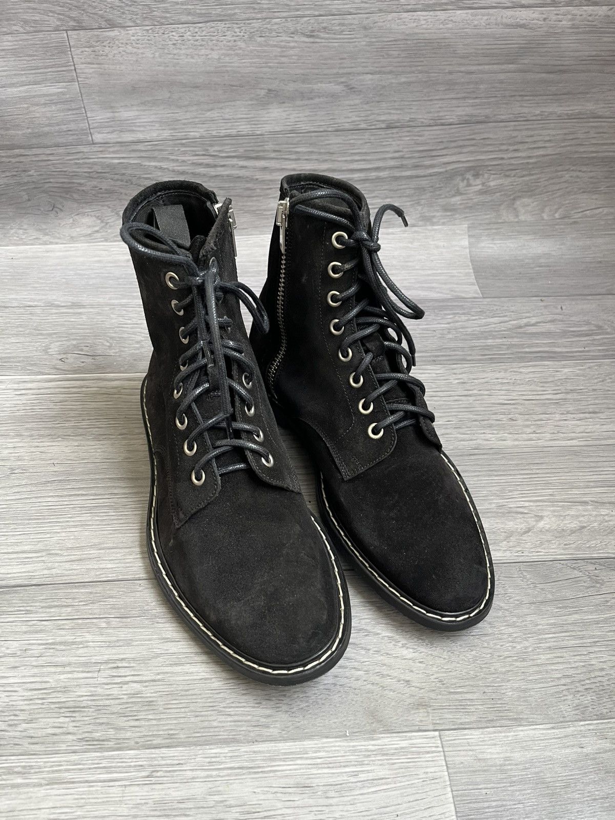 Iro Iro combat suede boots sz 40 like ann demeulemeester Size US 10 / IT 40 - 7 Thumbnail