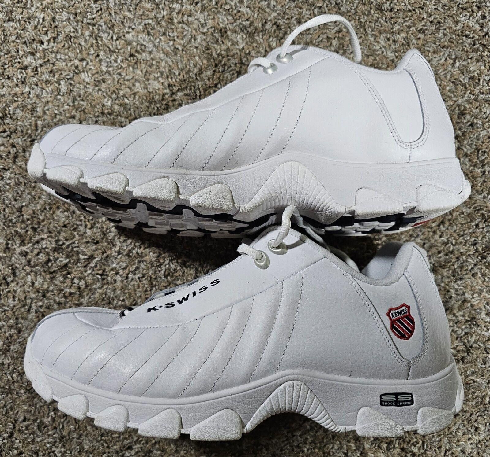 K-Swiss K-Swiss White 03426-130-XW LOW G22/172 mens 12UK 13USA shoes Size US 13 / EU 46 - 4 Thumbnail