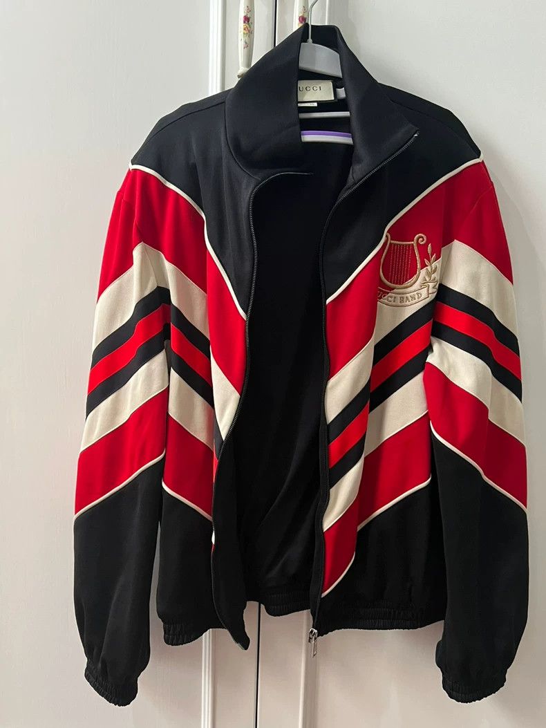 Gucci Gucci Embroidered contrast British style baseball jacket 25 Size US XS / EU 42 / 0 - 1 Thumbnail