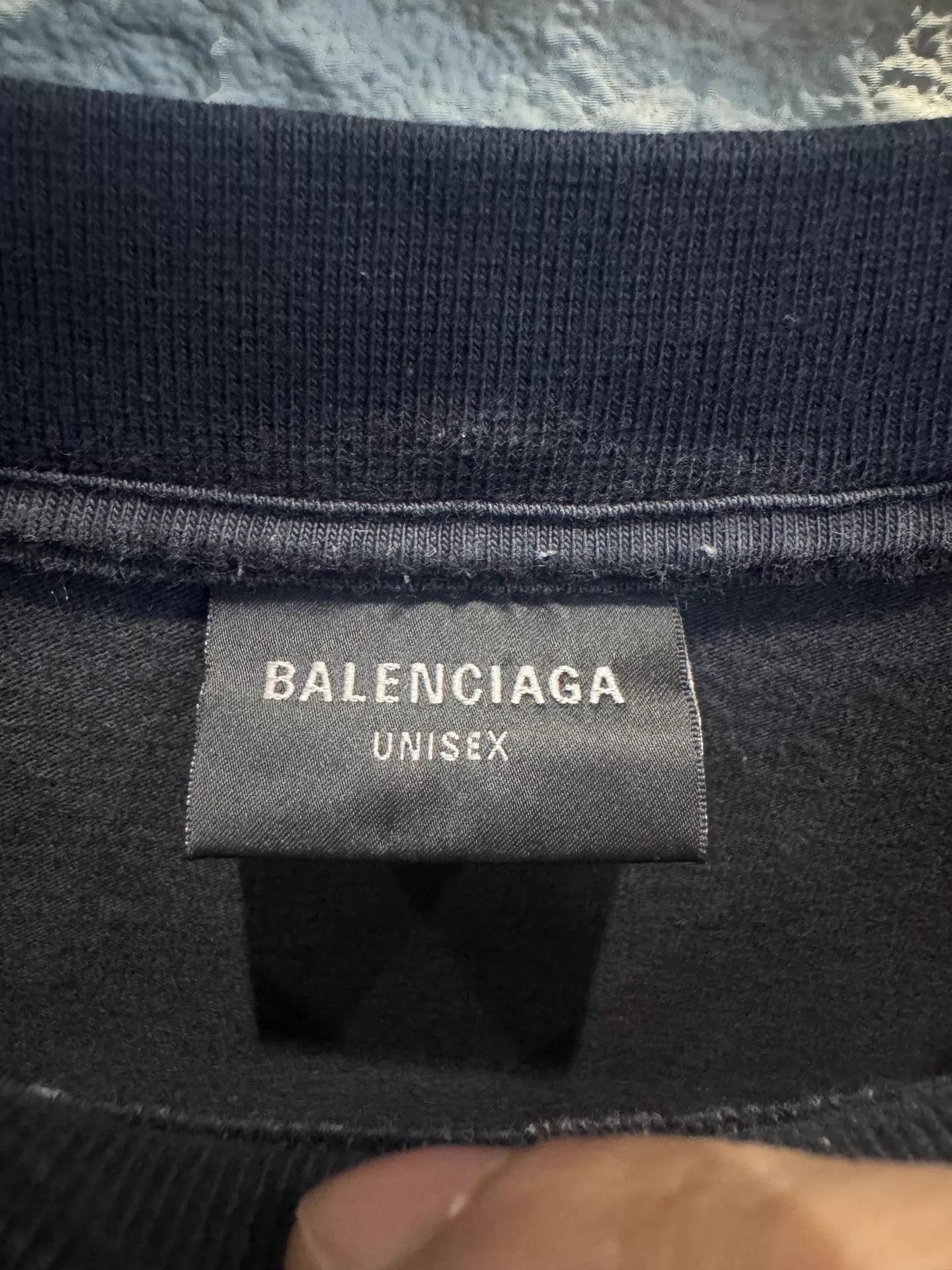 Balenciaga Balenciaga Paris print short sleeve unisex tee Size US S / EU 44-46 / 1 - 2 Thumbnail