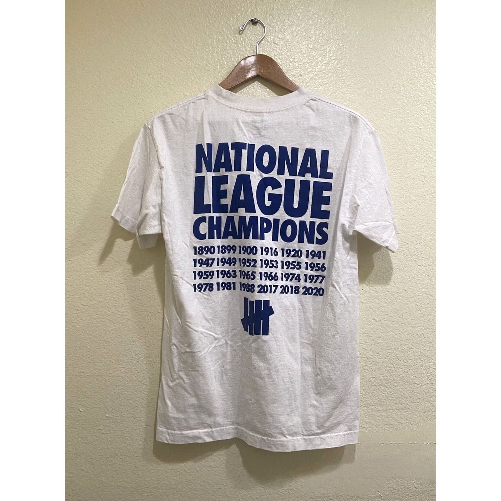 Undefeated Undefeated T-Shirt Baseball LA Dodgers Go Blue White Medium Mens Short Sleeve MLB Shirt M Size US M / EU 48-50 / 2 - 2 Thumbnail