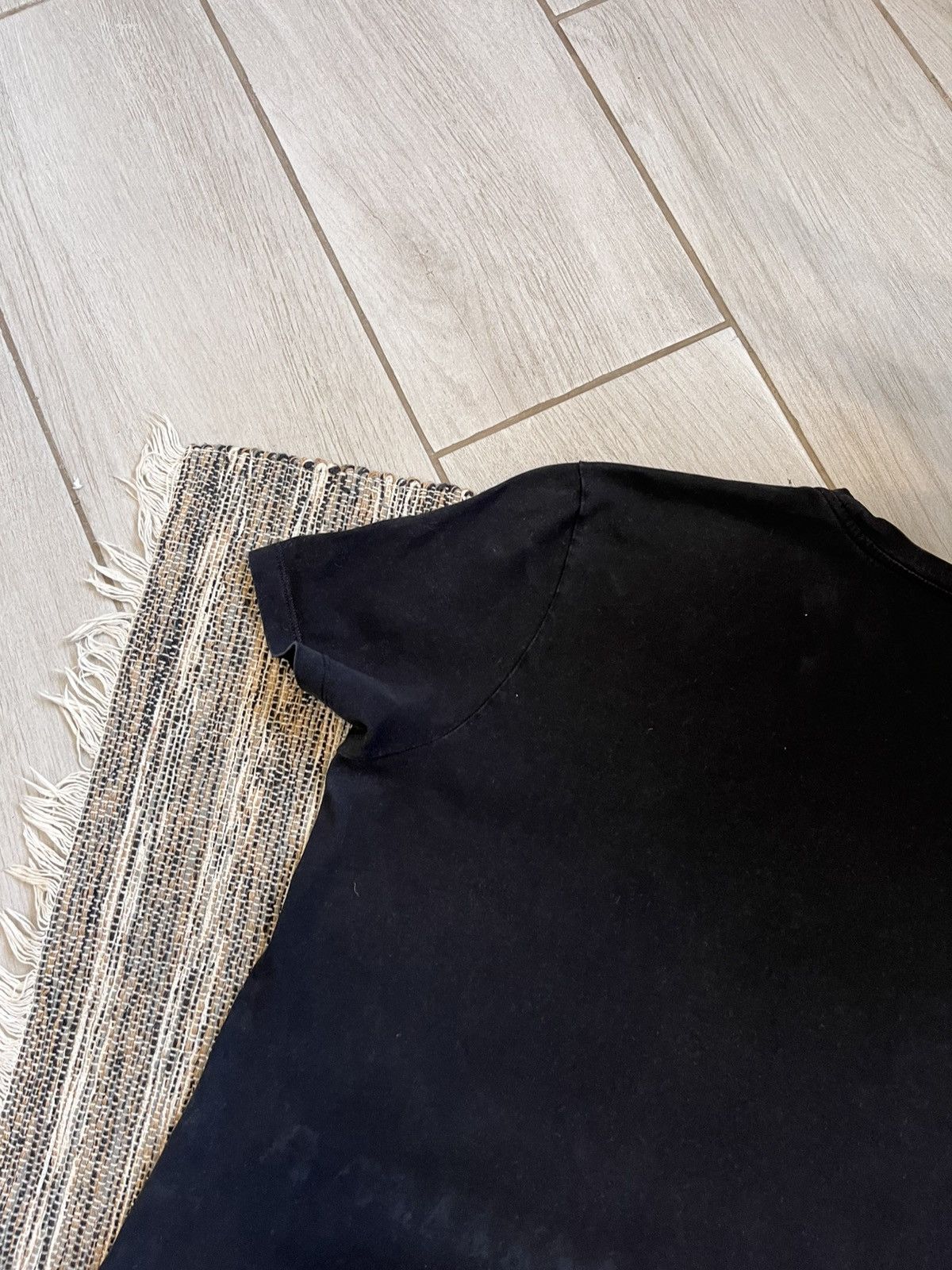 Versace × Vintage Versace Tshirt blank tee faded black minimalistic logo Size US M / EU 48-50 / 2 - 10 Thumbnail