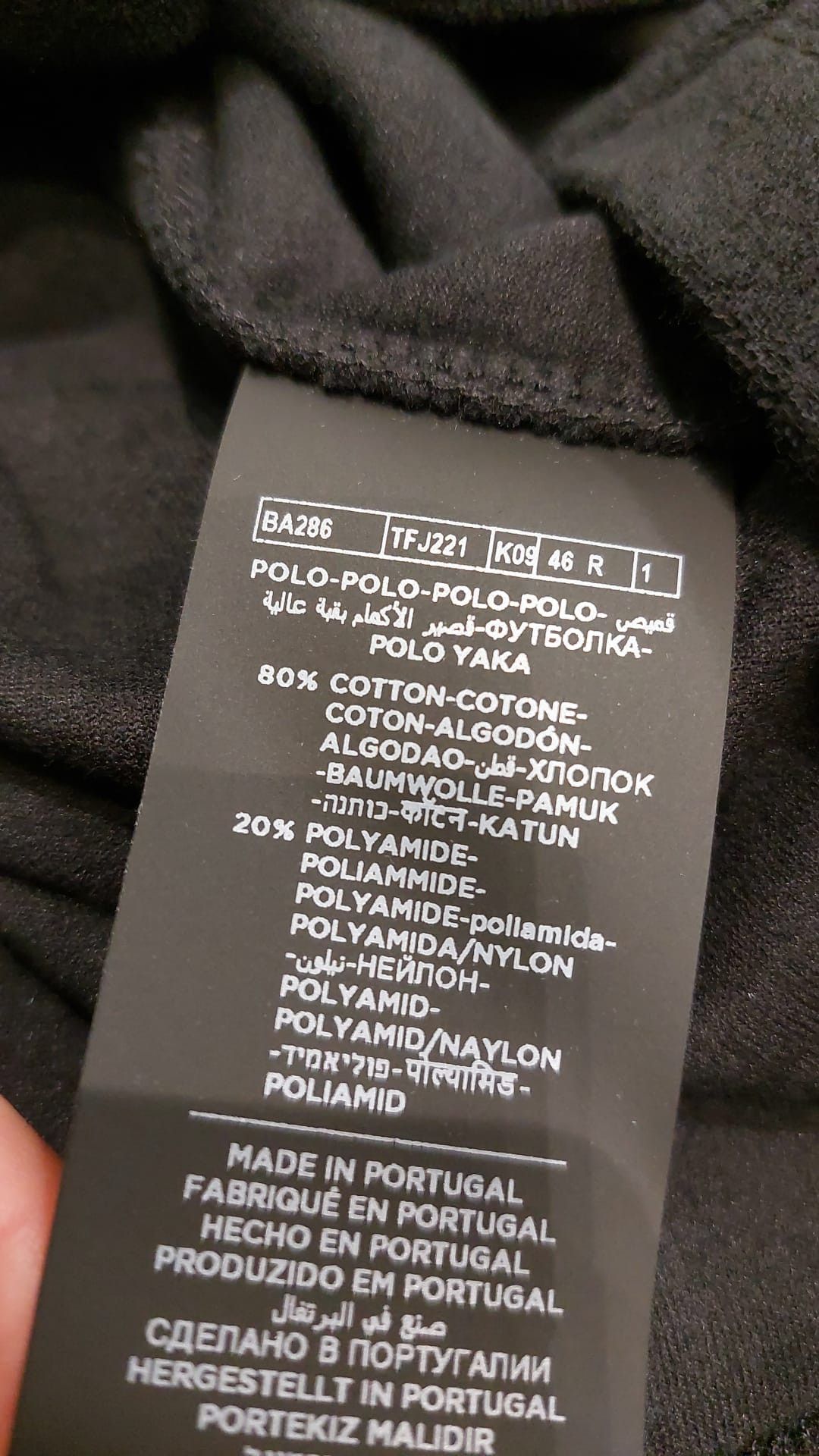Tom Ford o1loc1c0824 TFJ221 Polo Shirt in Black Size US S / EU 44-46 / 1 - 3 Thumbnail