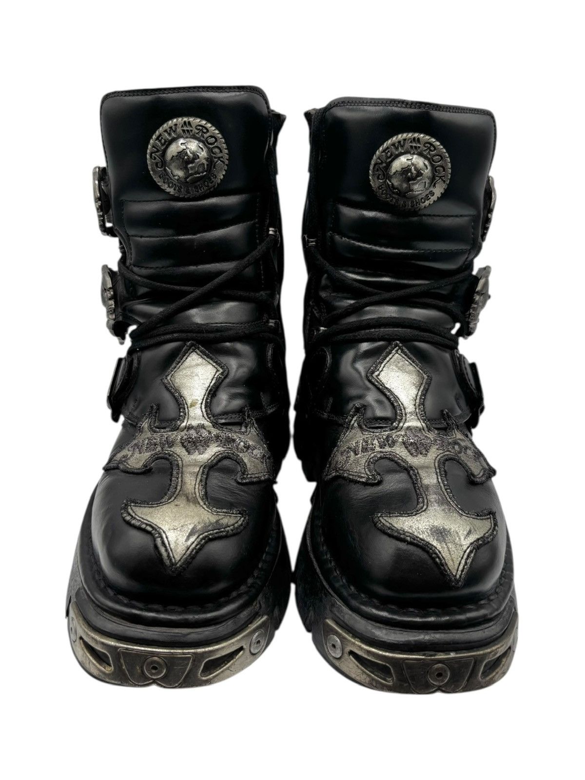 New Rock Vintage New Rock cross reactor boots Size 39 Size US 9 / IT 39 - 3 Thumbnail
