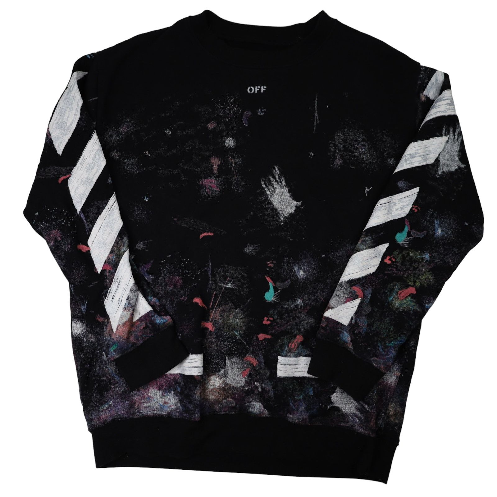 Off-White Off White Galaxy Crewneck Sweatshirt Size US XS / EU 42 / 0 - 1 Thumbnail