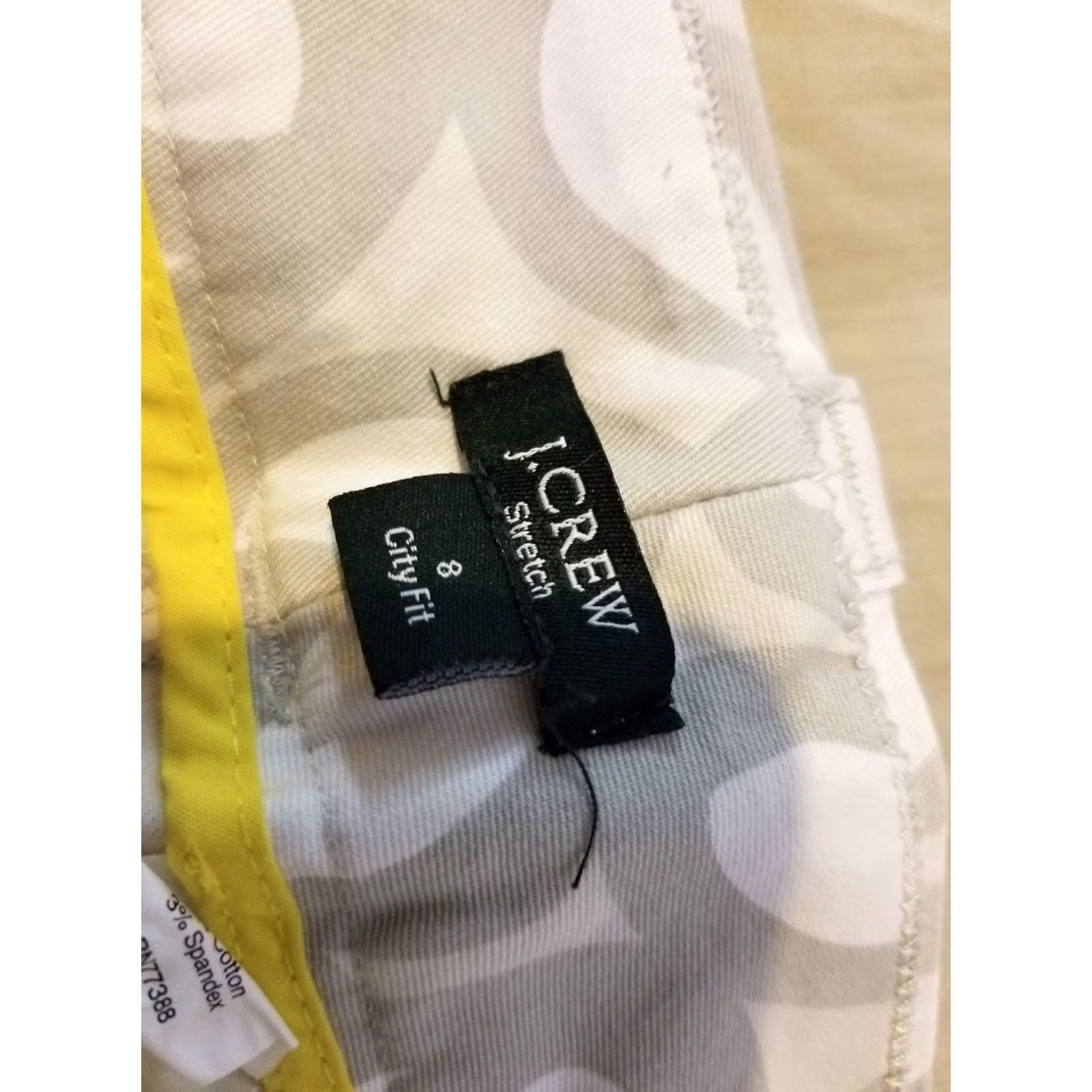 J.Crew VINTAGE: No J.CREW Womens Pants Dress Pants Flat Front Gray 8 Khaki Slacks Chino Straight Pockets Mens? Size 30" / US 8 / IT 44 - 4 Thumbnail