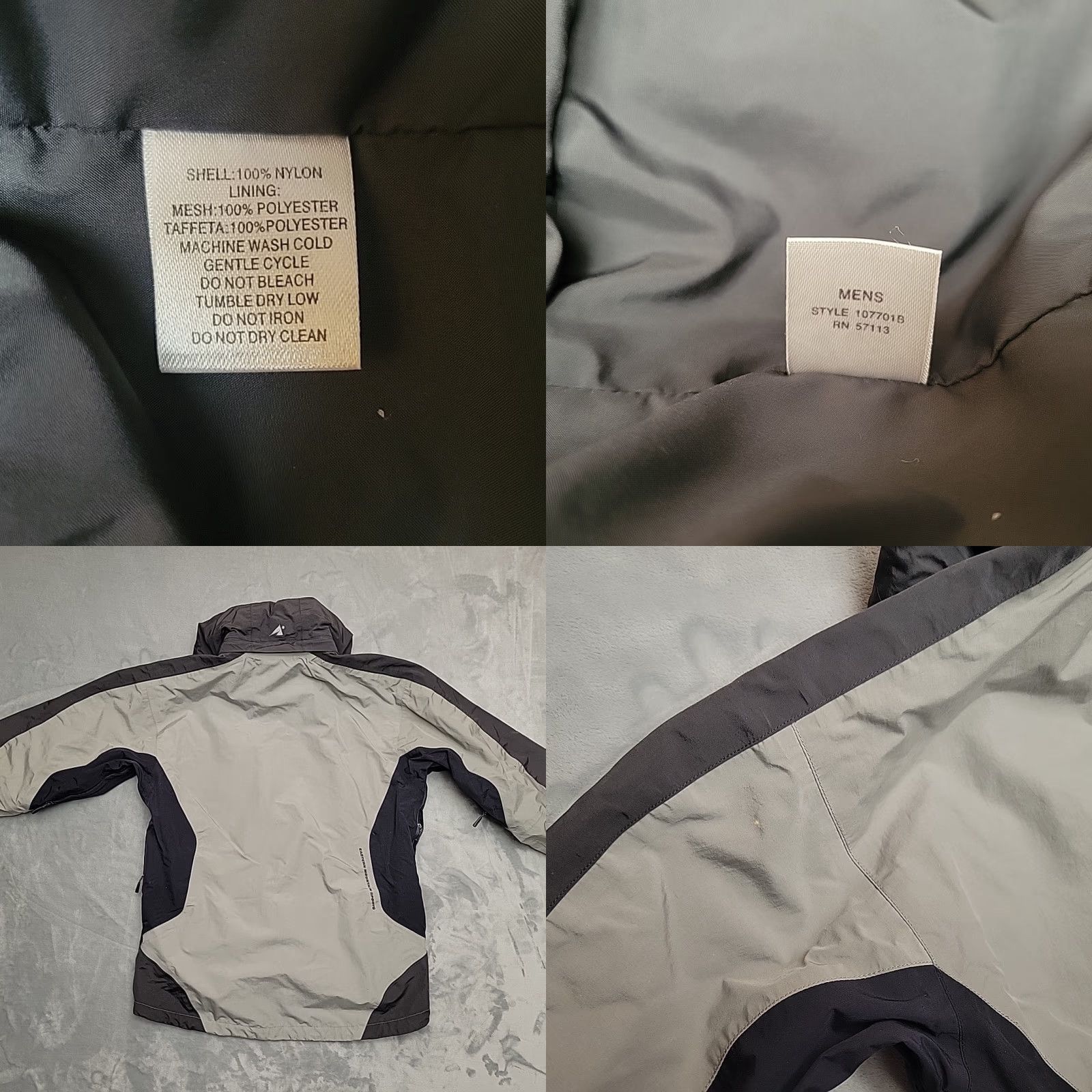 Eastern Mountain Sports EMS Eastern Mountain Sports Jacket Mens M Gray System III Wind Rain Ski Jacket Size US M / EU 48-50 / 2 - 8 Thumbnail