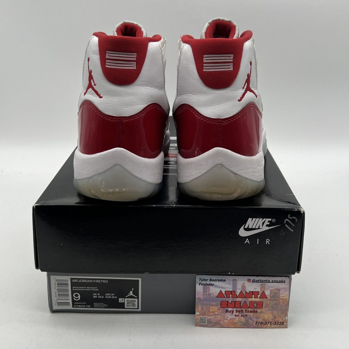 Jordan Brand Air Jordan 11 Cherry Size US 9 / EU 42 - 3 Thumbnail