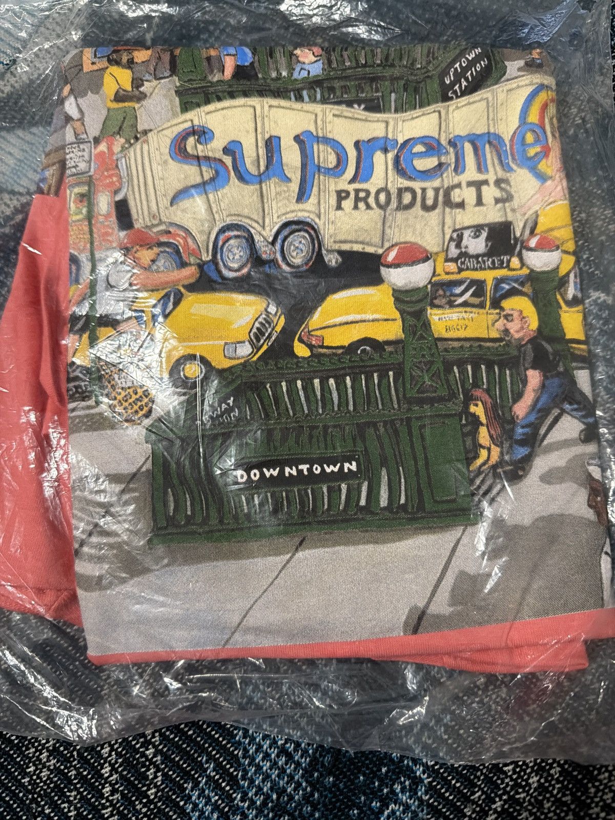 Supreme Supreme Manhattan Tee SS22 Size US L / EU 52-54 / 3 - 1 Thumbnail