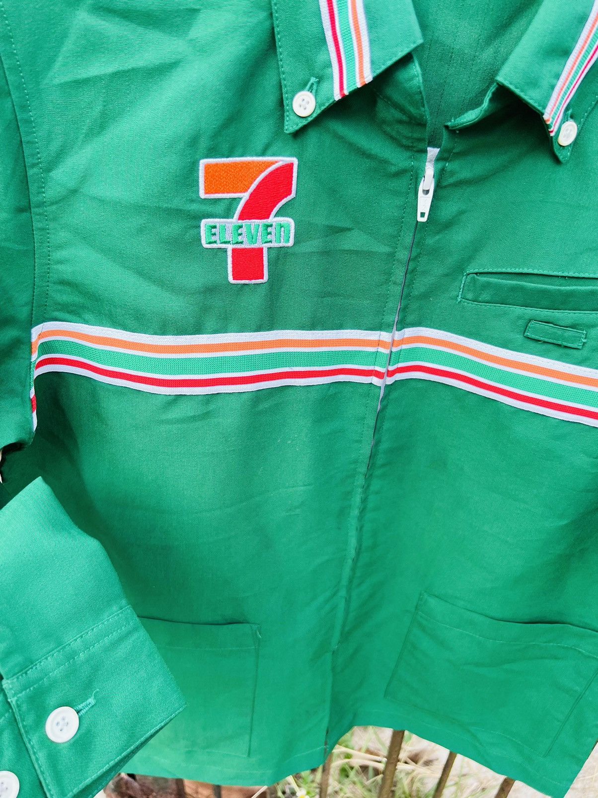 Vintage LAST DROP!! Vtg 7/11 Work Jacket S 7 11 Cycling Street Wear Size US S / EU 44-46 / 1 - 3 Thumbnail