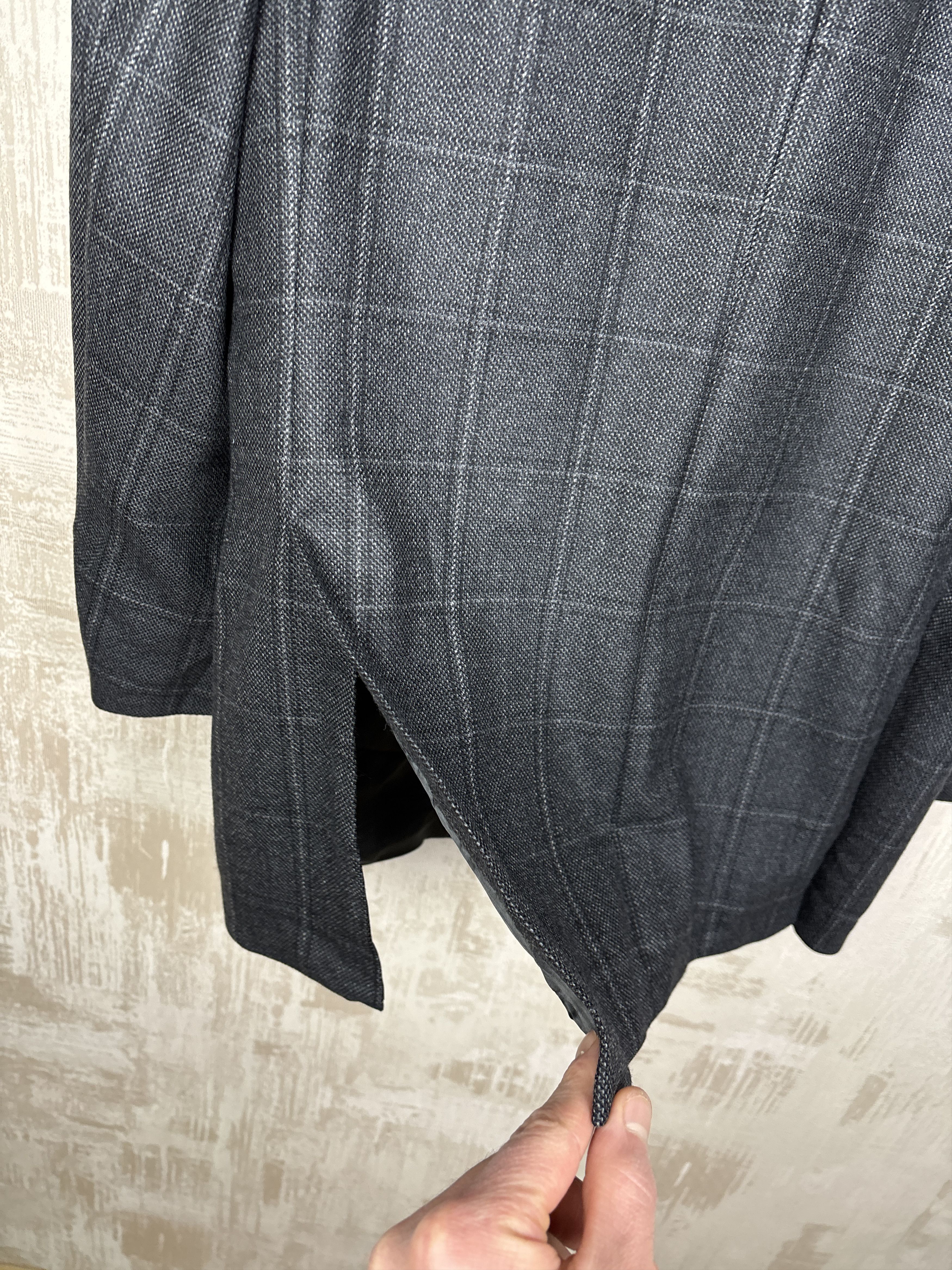 Other Mario Barutti x Cashalana Wool Cashmere Blend Check Blazer Size 38R - 17 Thumbnail