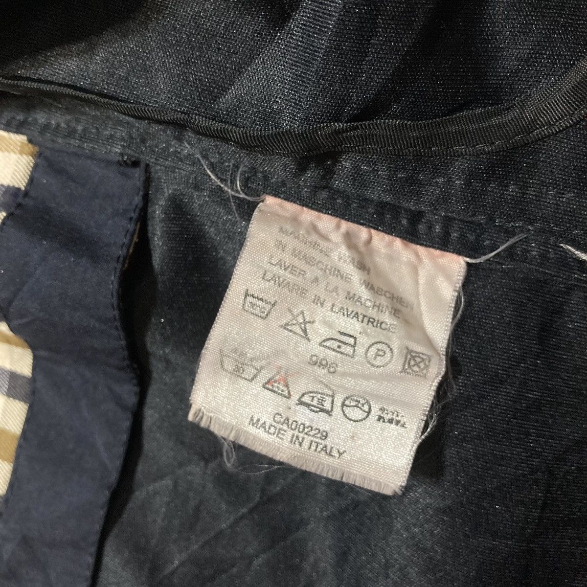 Aquascutum AQUASCUTUM - Vintage Napoleon Navy Jacket Made In Italy Size US XL / EU 56 / 4 - 9 Thumbnail