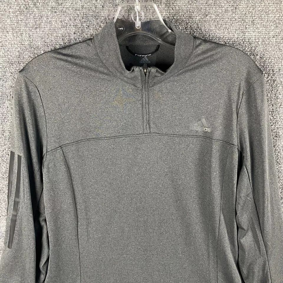 Adidas Adidas 1/4 Zip Pullover Women's Medium Running Active Top Size M / US 6-8 / IT 42-44 - 2 Thumbnail