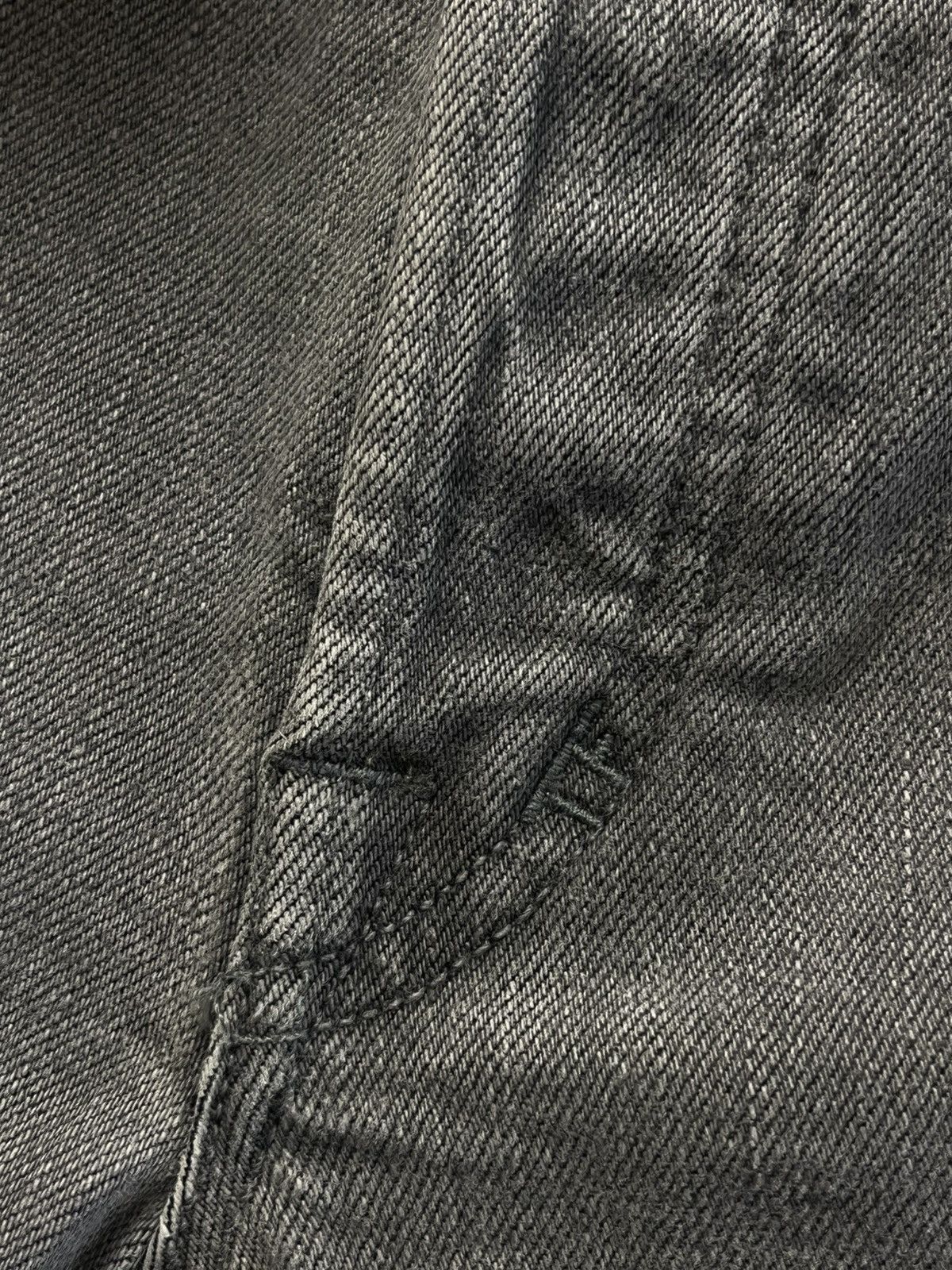 Tom Ford Grey wash selvedge denim slim fit Size US 31 - 14 Thumbnail