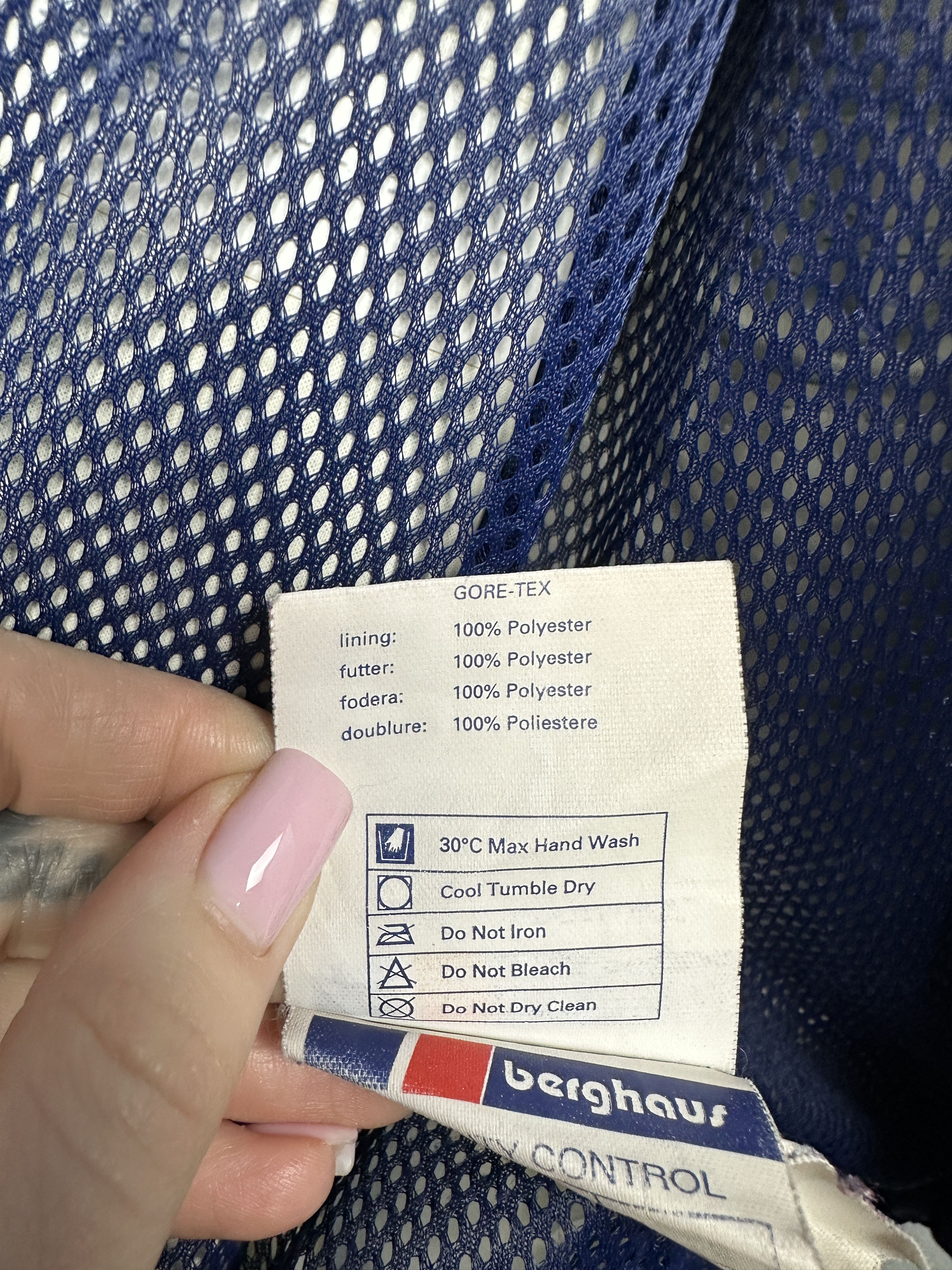 Berghaus Berghaus 90s Vintage Gemini Cornice Womens Gore-Tex Jacket Size M / US 6-8 / IT 42-44 - 12 Thumbnail