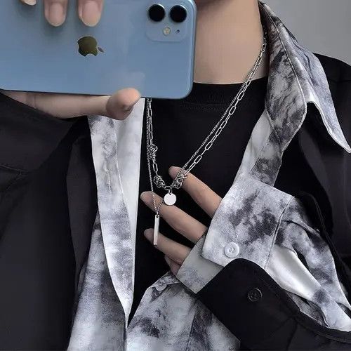 Jewelry Trendy Layered Silver Necklace Size ONE SIZE - 8 Thumbnail