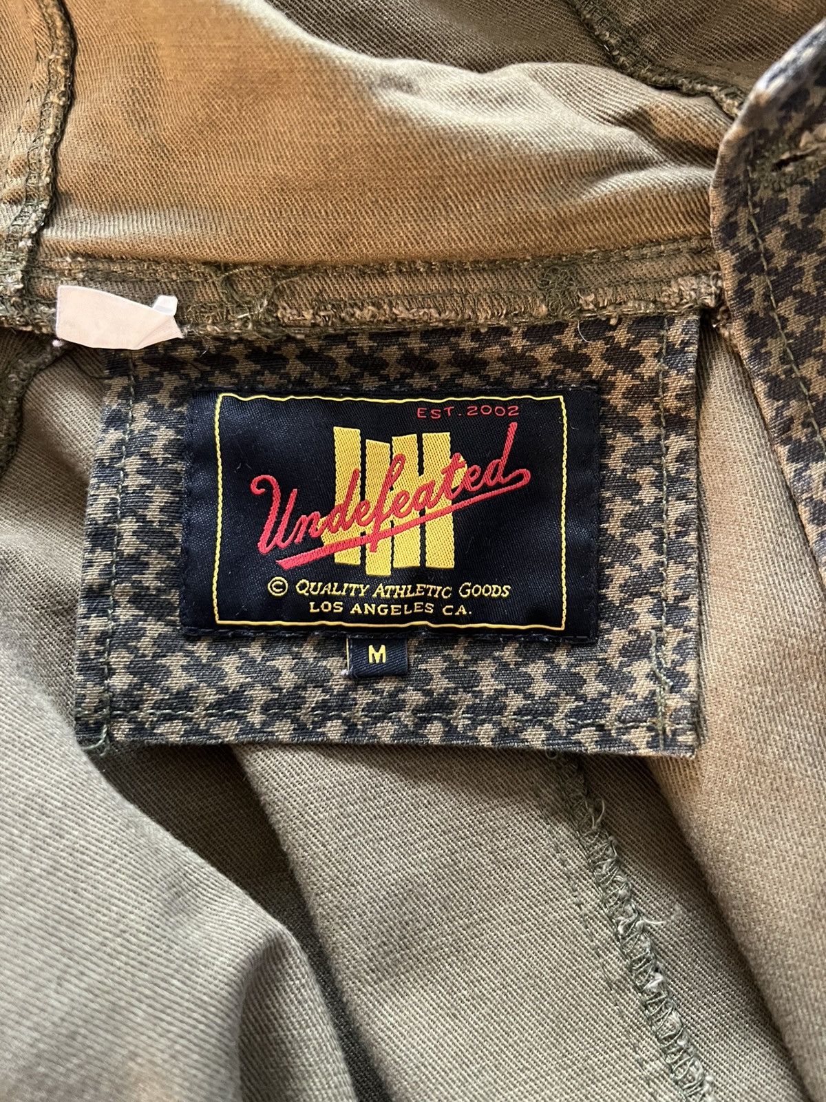 Undefeated Undefeated mens utility field jacket houndstooth M Size US M / EU 48-50 / 2 - 9 Thumbnail