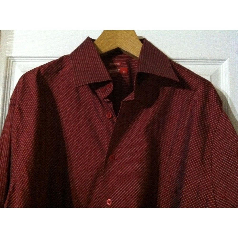 Report Collection REPORT COLLECTION MENS NEW 61%COTTON29%NYLON CASUAL SHIRT XL Size US XL / EU 56 / 4 - 2 Thumbnail