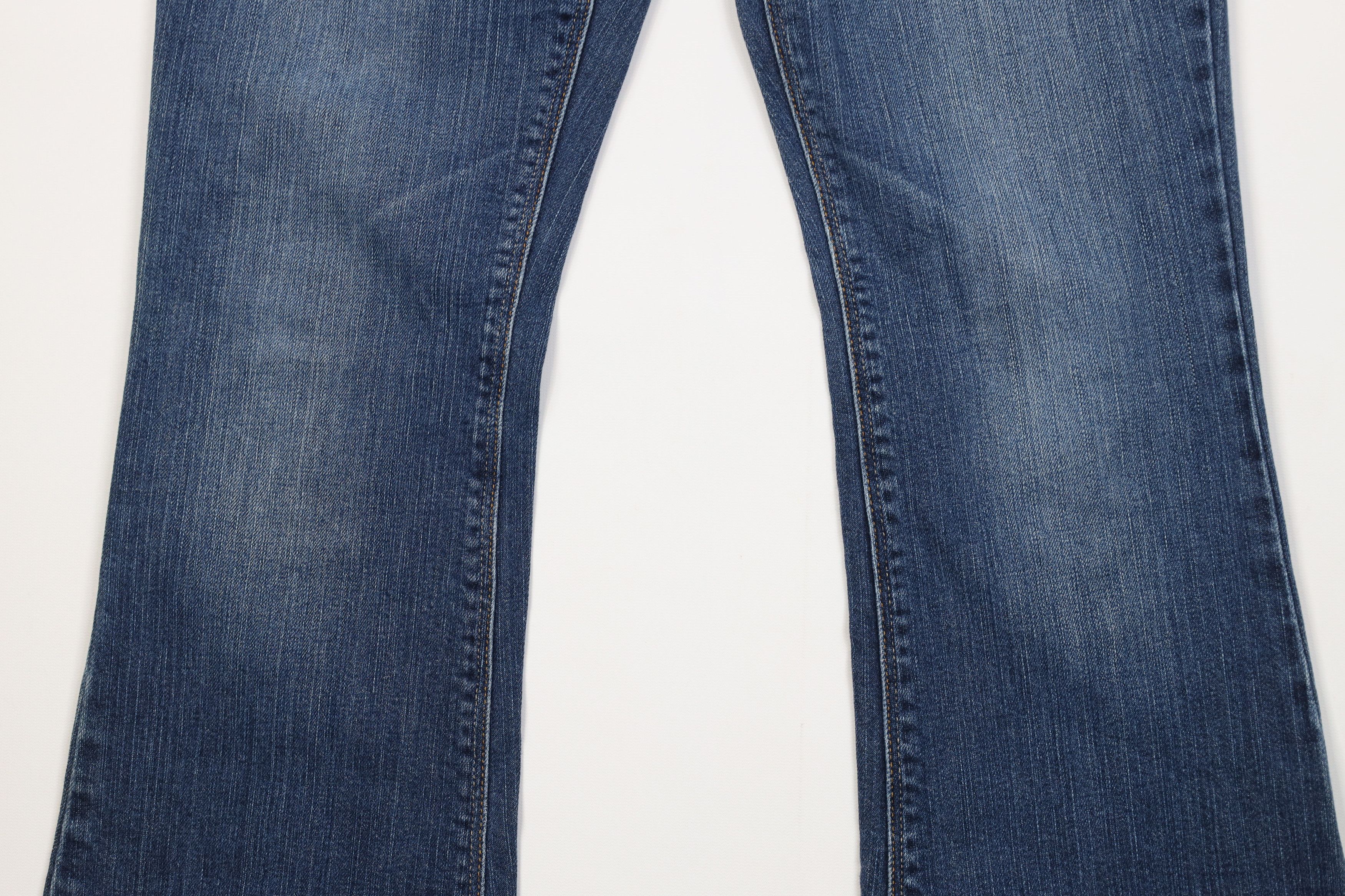 Abercrombie & Fitch Vintage 90s Y2K Abercrombie & Fitch Babydoll Wide Leg Jeans Size 28" / US 6 / IT 42 - 3 Thumbnail